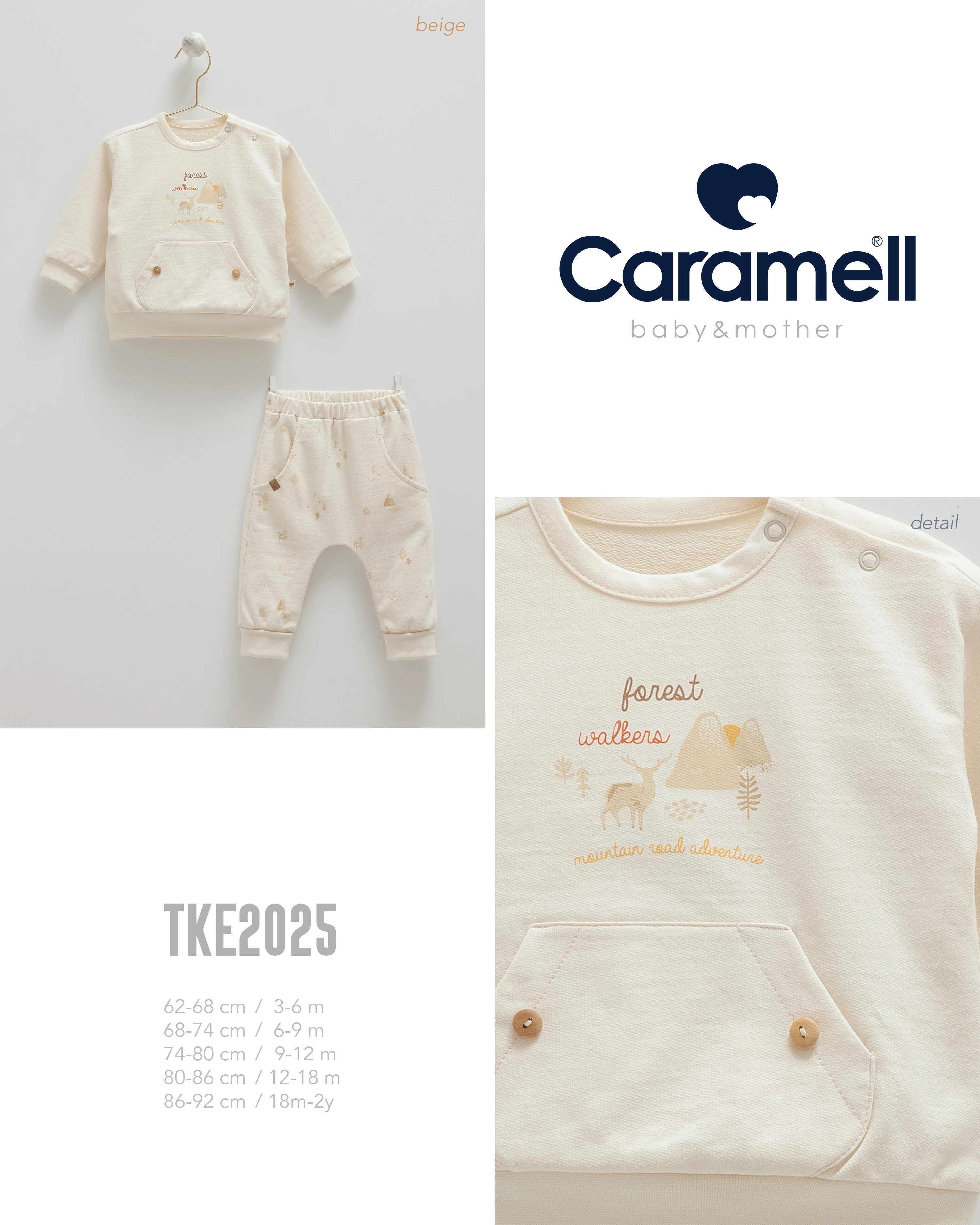 Caramell Erkek Çocuk 2'li Takım 