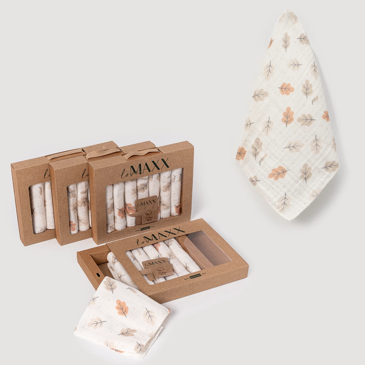 Unisex Kraft Kutulu 7Li  Mendil