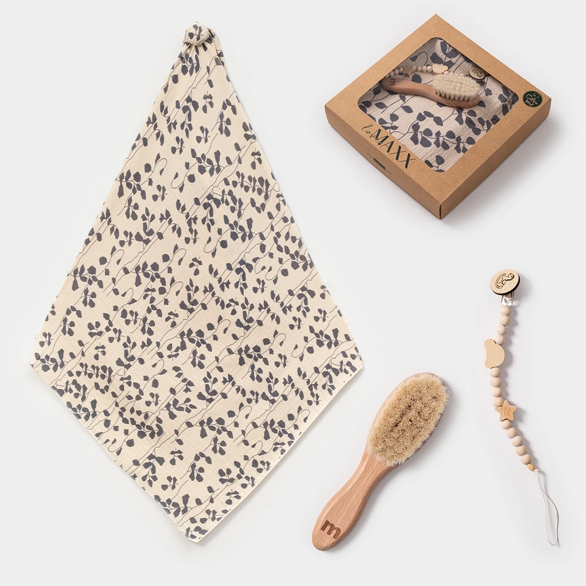 Battaniye Tarak Emzik Tutacağı Kutulu Hediye Seti