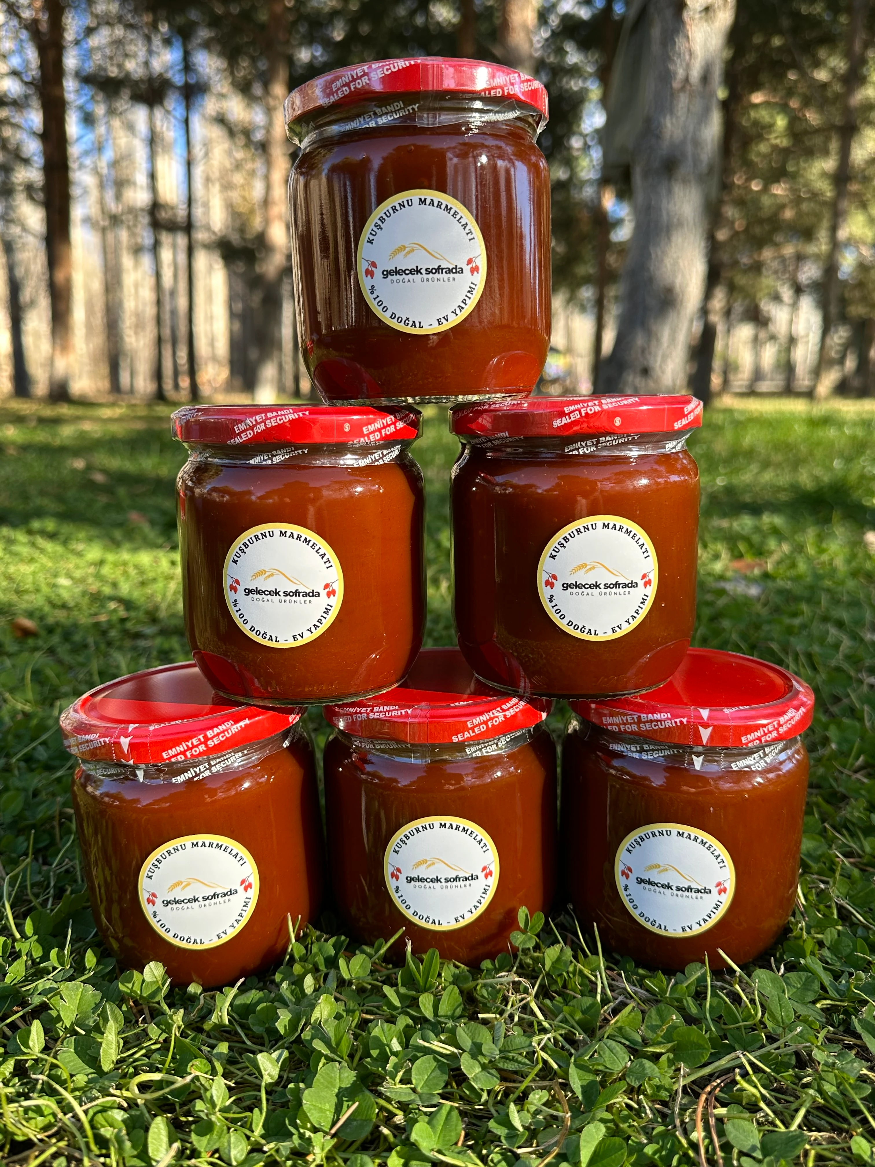 KUŞBURNU MARMELATI %100 DOĞAL KATKISIZ EV YAPIMIDIR