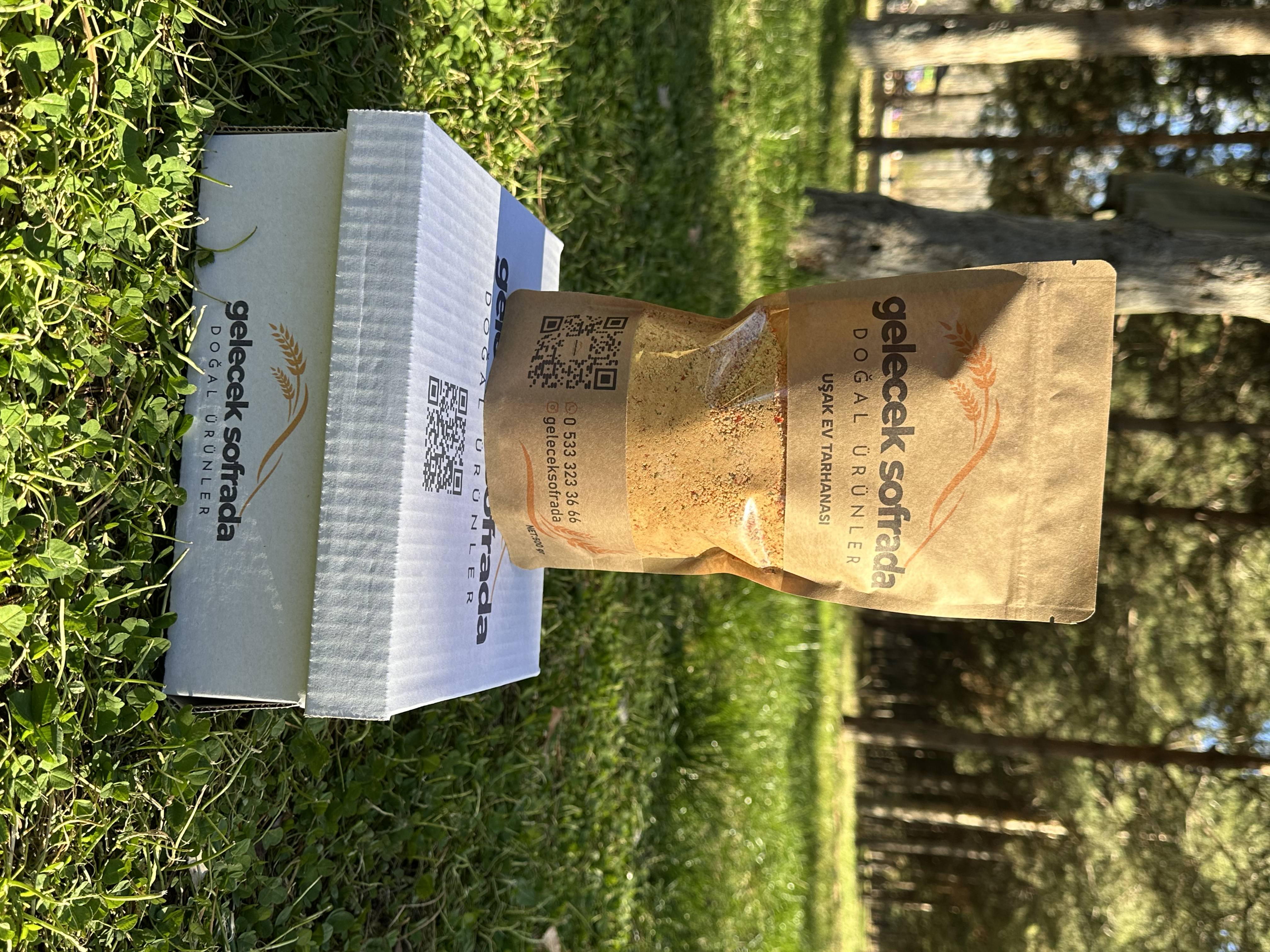 DOĞAL UŞAK EV TARHANASI 500 gr. (AZ ACILI)