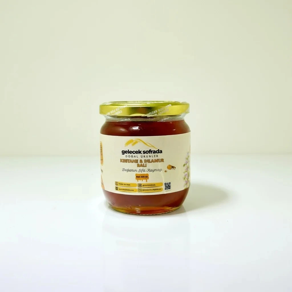 %100 DOĞAL KESTANE & IHLAMUR BALI - 500 gr.