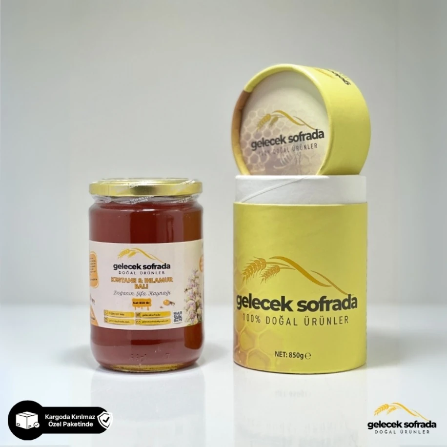 %100 DOĞAL KESTANE & IHLAMUR BALI 850 gr.