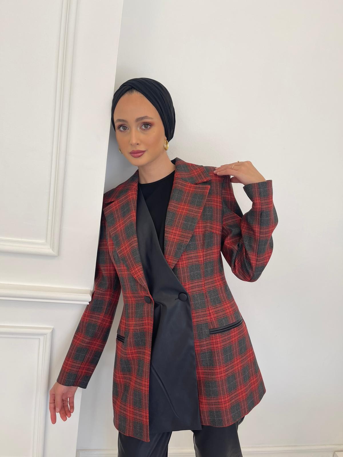 2602 PLAID SUIT