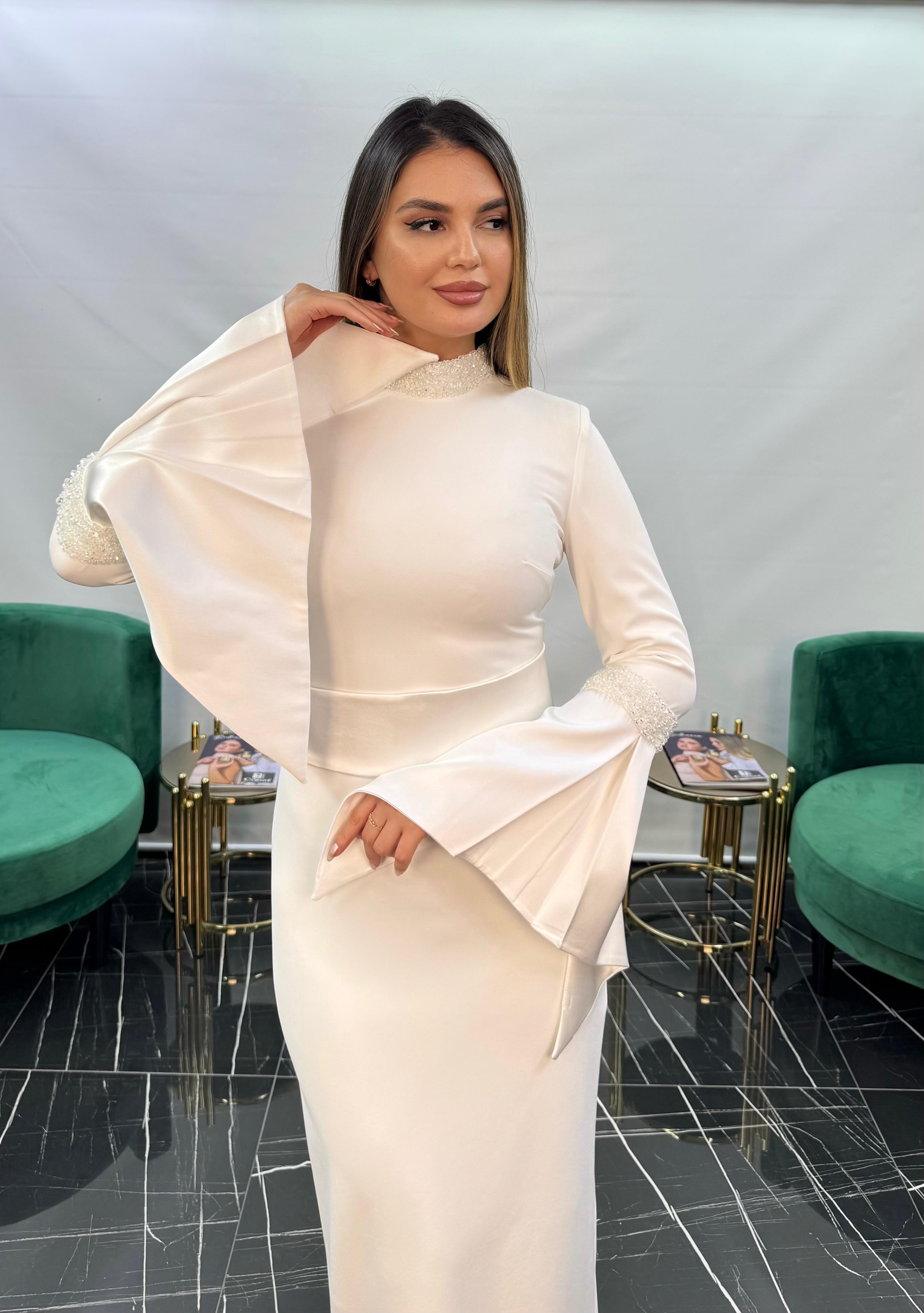 3230 ÖZEL TASARIM ELBİSE