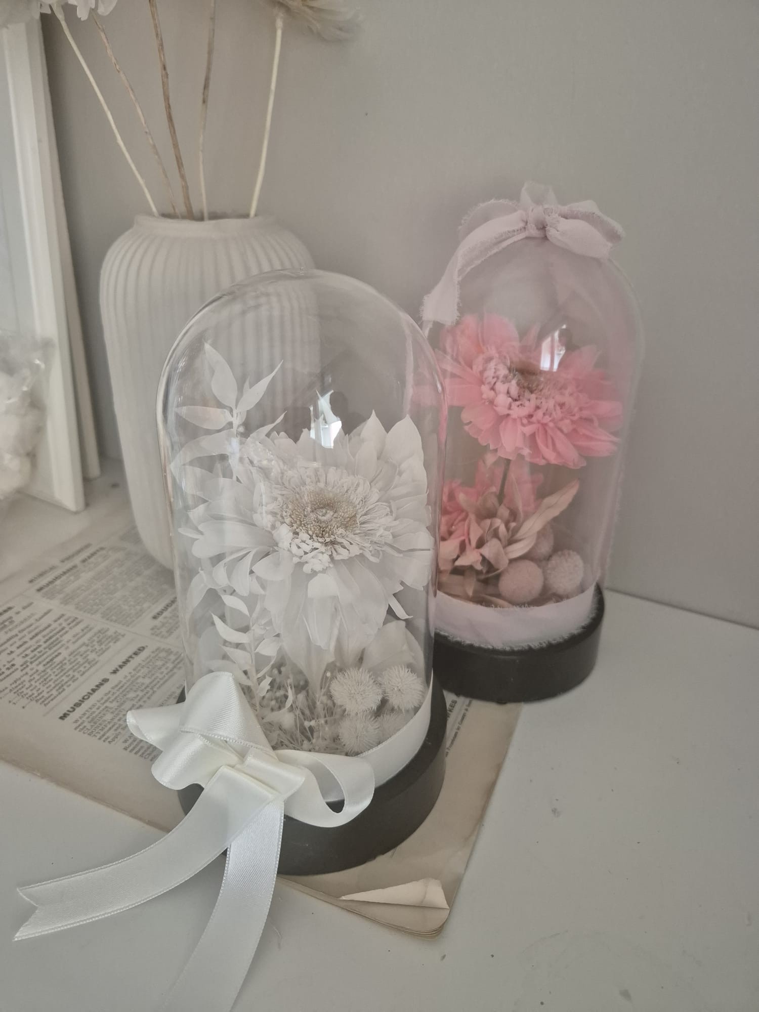 Pembe Şoklanmış Ayçiçek Ve Şoklanış Çiçekli Faunus Hediyelik