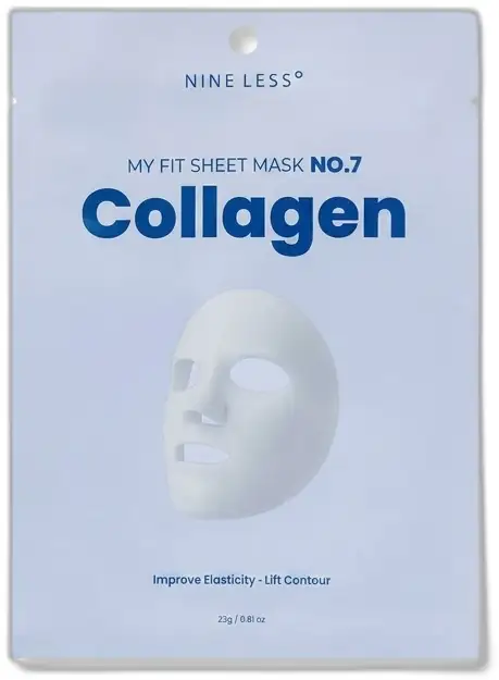 NINE LESS Nine Less My Fit Yaprak Maske No.7 Kolajen