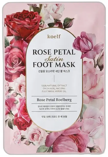 KOELF Rose Petal Foot Mask