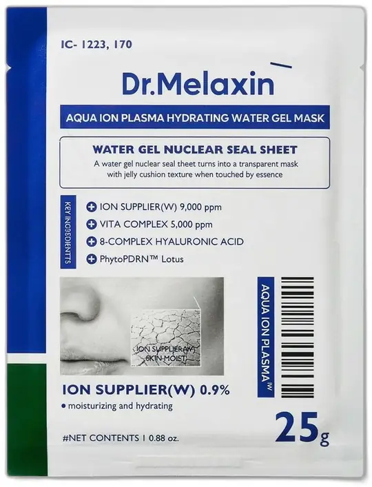 Dr.Melaxin Dr.Melaxin Aqua Ion Plasma Water Jel Maske 25g x 5