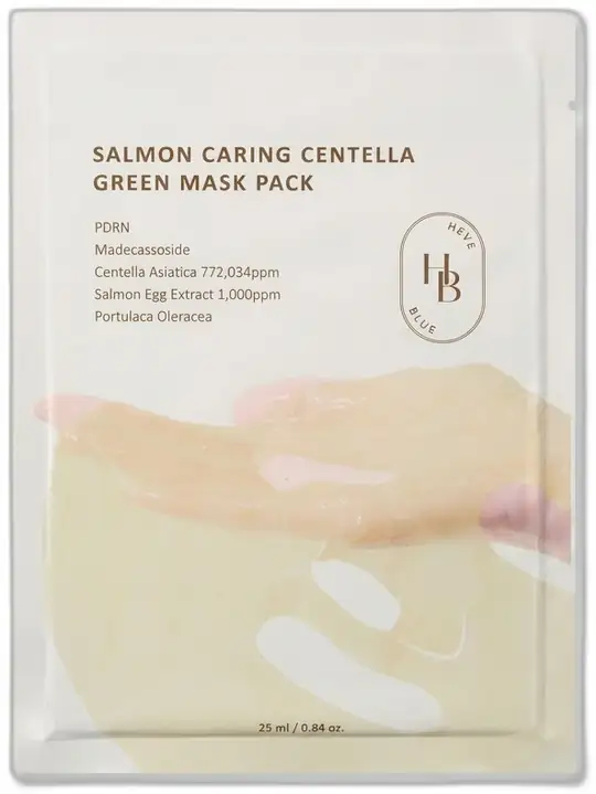 Heveblue Heveblue Salmon Caring Centella Green Maske 1 Adet