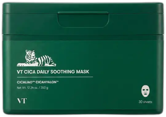 VT COSMETICS VT Cosmetics Cica Daily Yatıştırıcı Maske 30 Adet