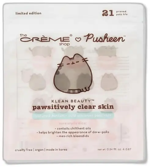 The Creme Shop The Creme Shop Pusheen Pawsitively Clear Skin Hidrokolloid Bant