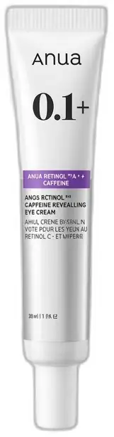 ANUA Anua Retinol 0.1 Kafein Canlandırıcı Göz Kremi 30g