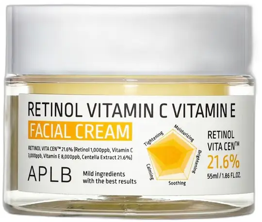 APLB Retinol Vitamin C Vitamin E Yüz Kremi 55ml