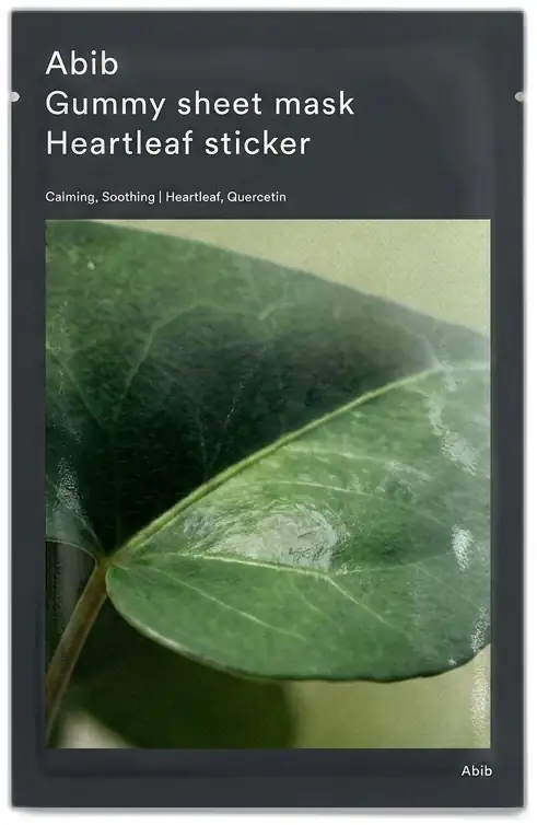 Abib Abib Gummy Heartleaf Sticker Yaprak Maske