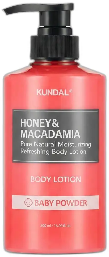 KUNDAL Honey & Macadamia Pure Body Lotion 500ml · Baby Pudra