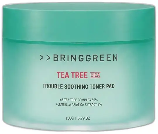 Bring Green Bring Green Tea Tree Cica Trouble Yatıştırıcı Ped 90 adet