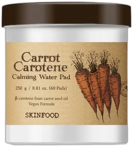 Skinfood Skinfood Carrot Carotene Yatıştırıcı Su Ped 60 adet