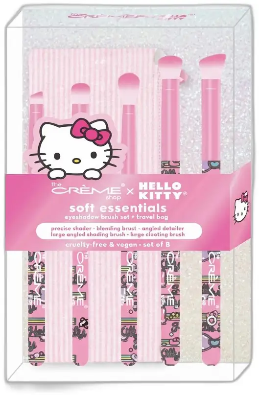 The Creme Shop Sanrio Hello Kitty Everyday Brush Set