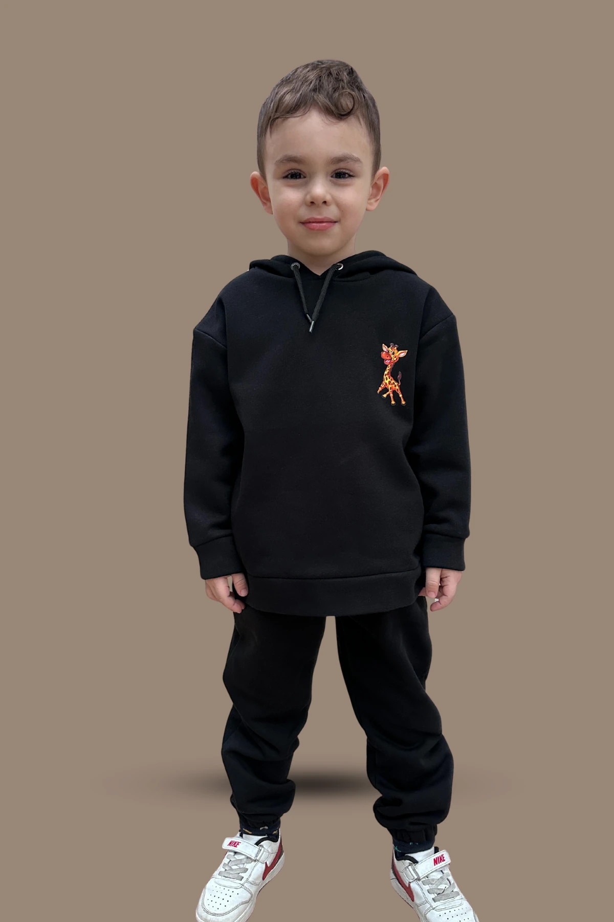 Çocuk Alt Üst Takım 3 İplik Şardonlu Kumaş Unisex Ürün