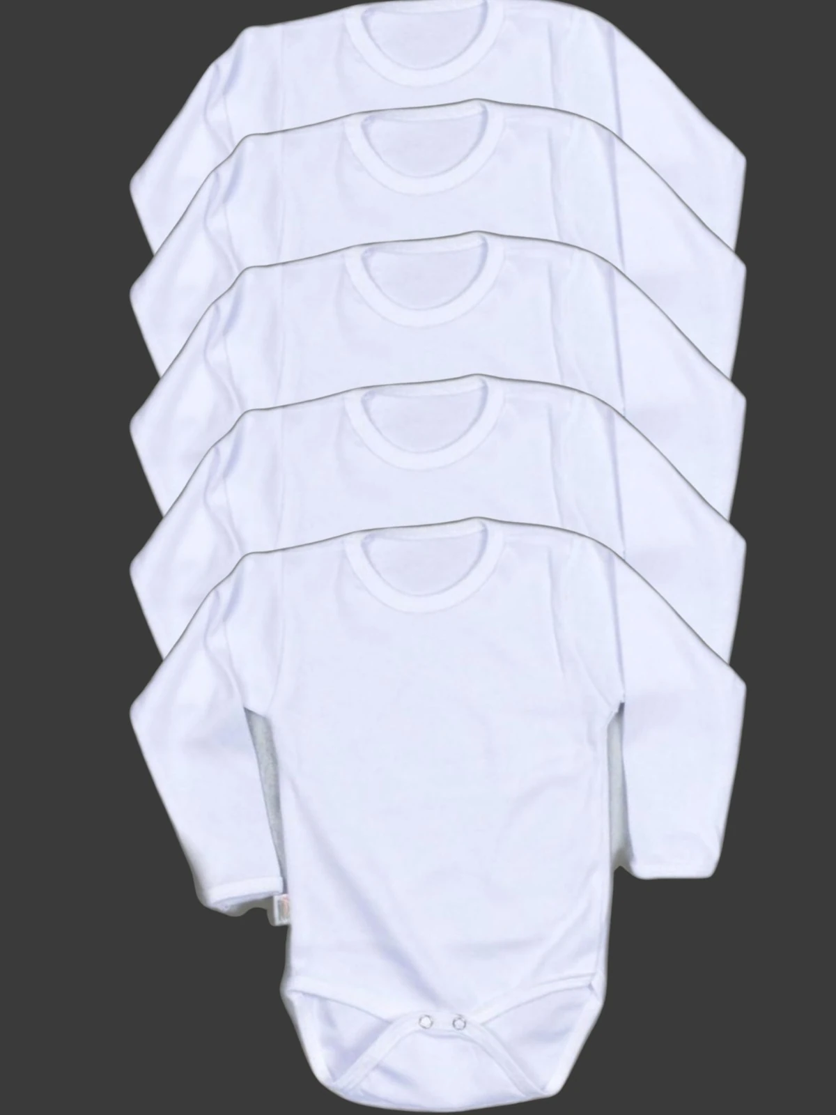 5'li Bebek Uzun Kollu Zıbın Body Unisex Ürün