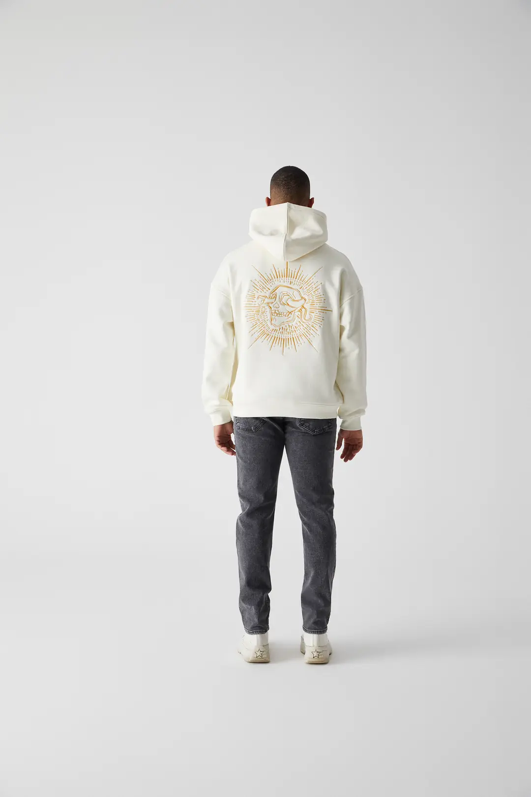 Golden Skull Oversized Hoodie 12