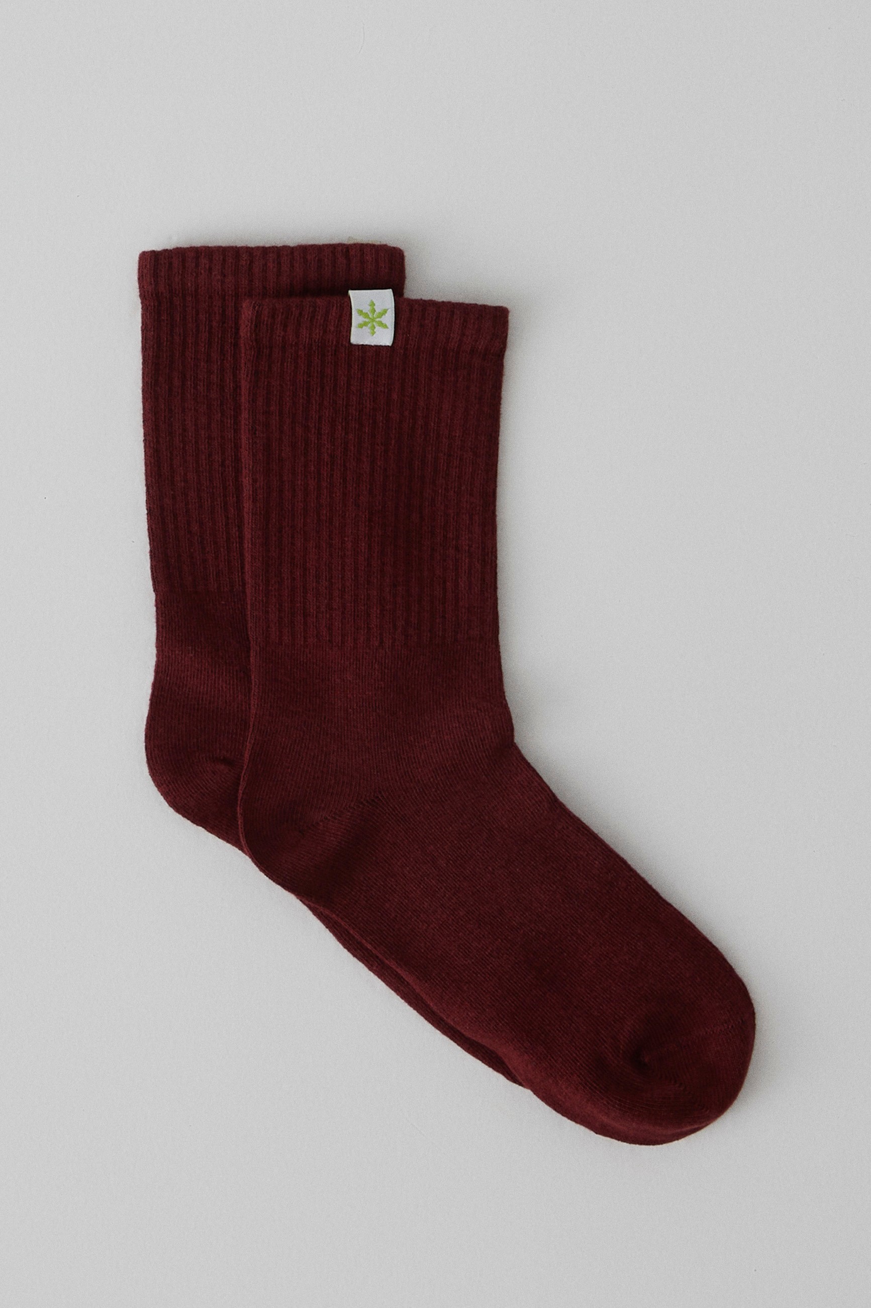 Basic Socks - Bordo