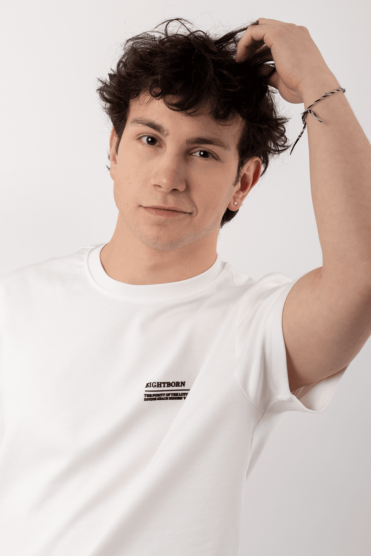 Lotus Oversized T-shirt White 04