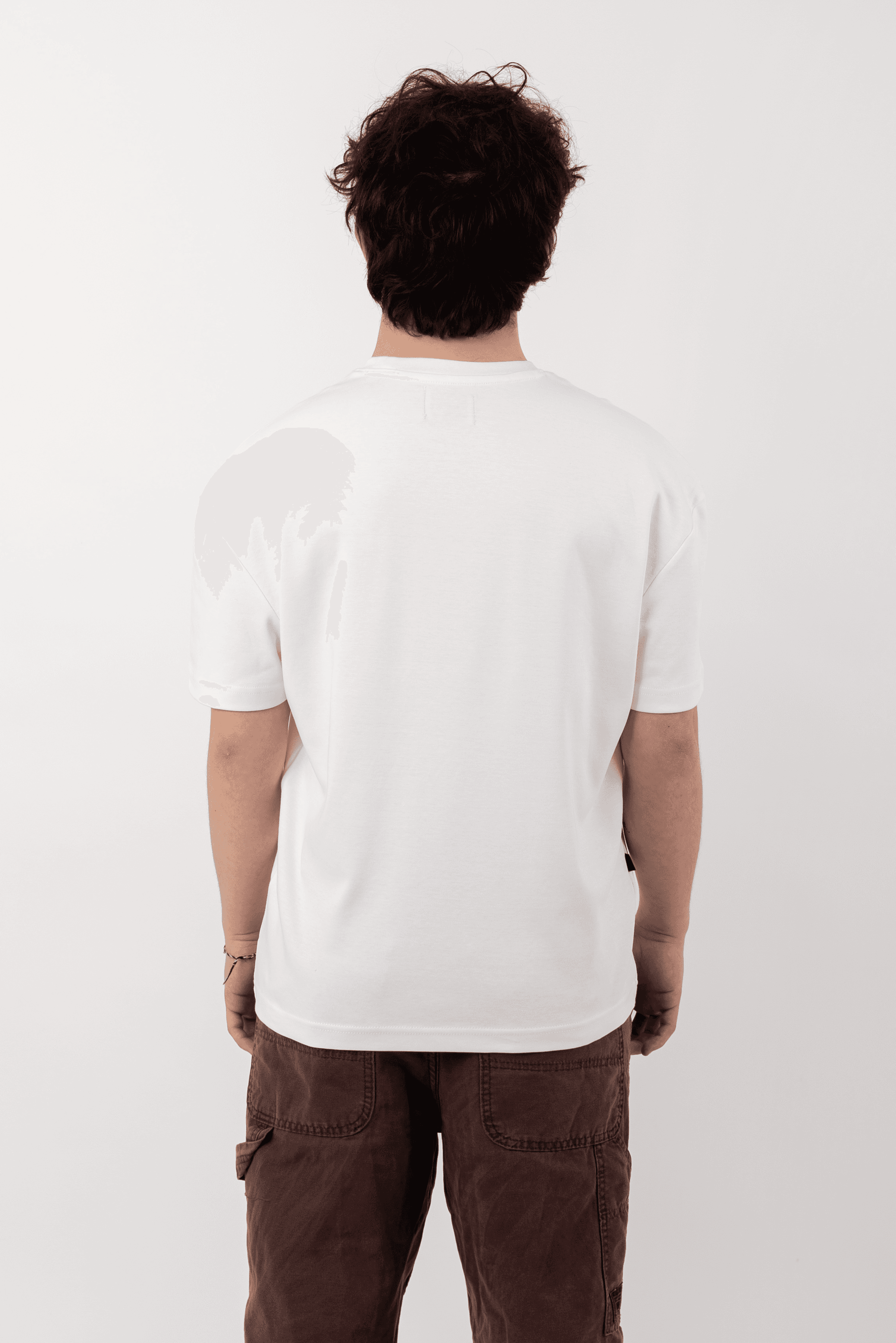 Lotus Oversized T-shirt White 04