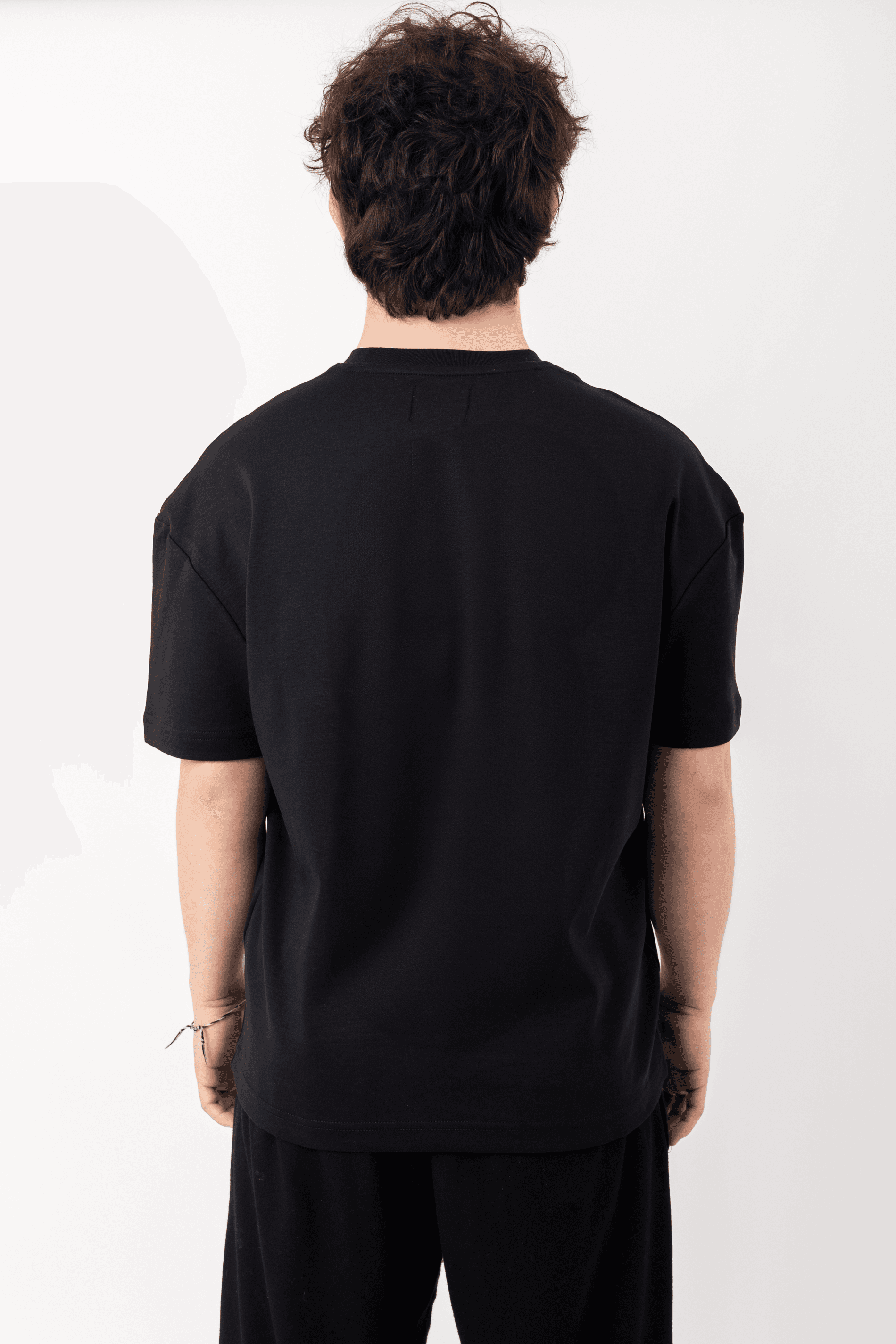 Lotus Oversized T-shirt Black 03
