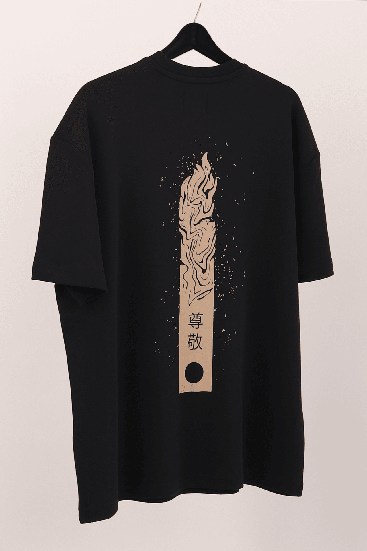 Respect Oversized T-shirt Black 01