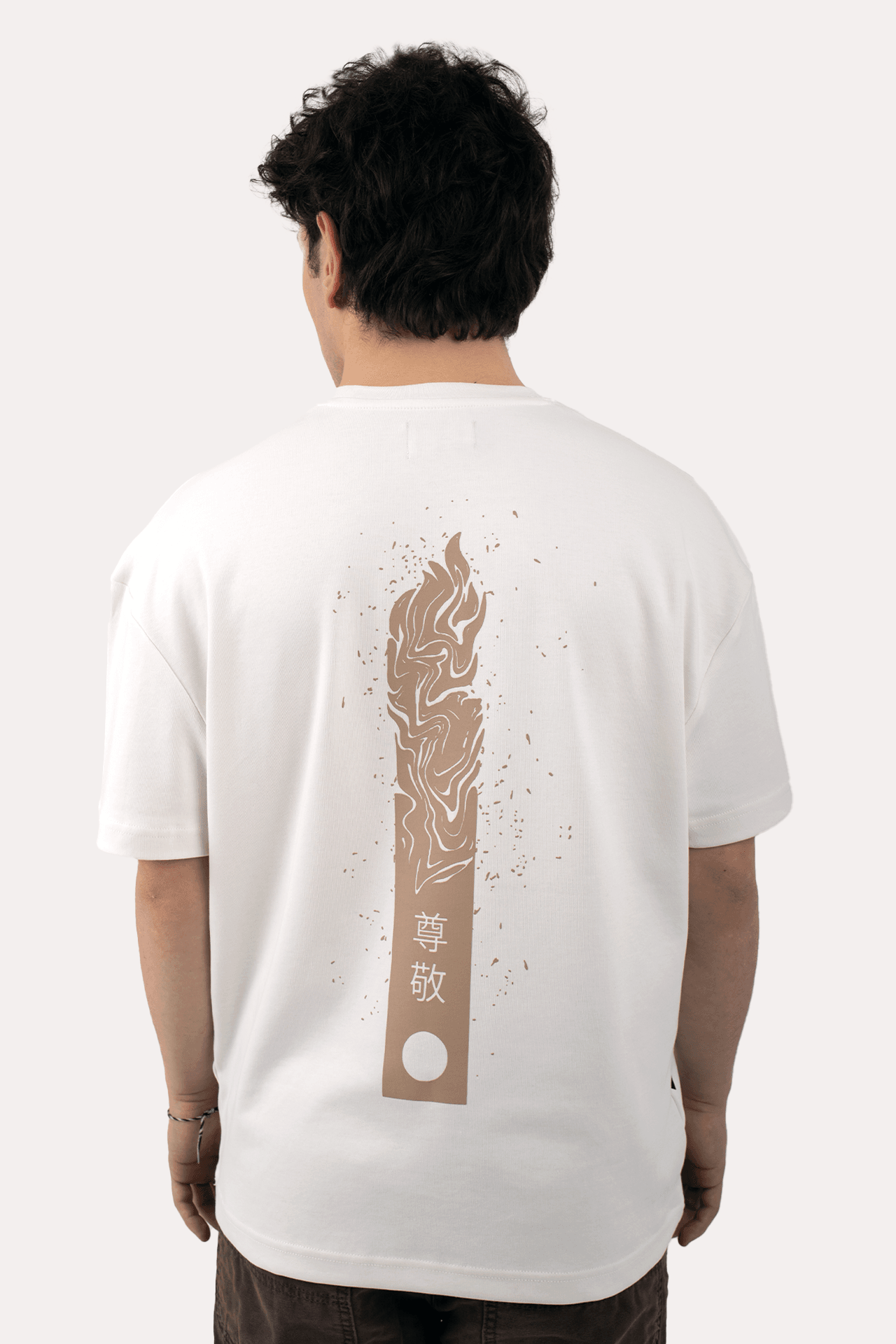 Respect Oversized T-shirt White 02