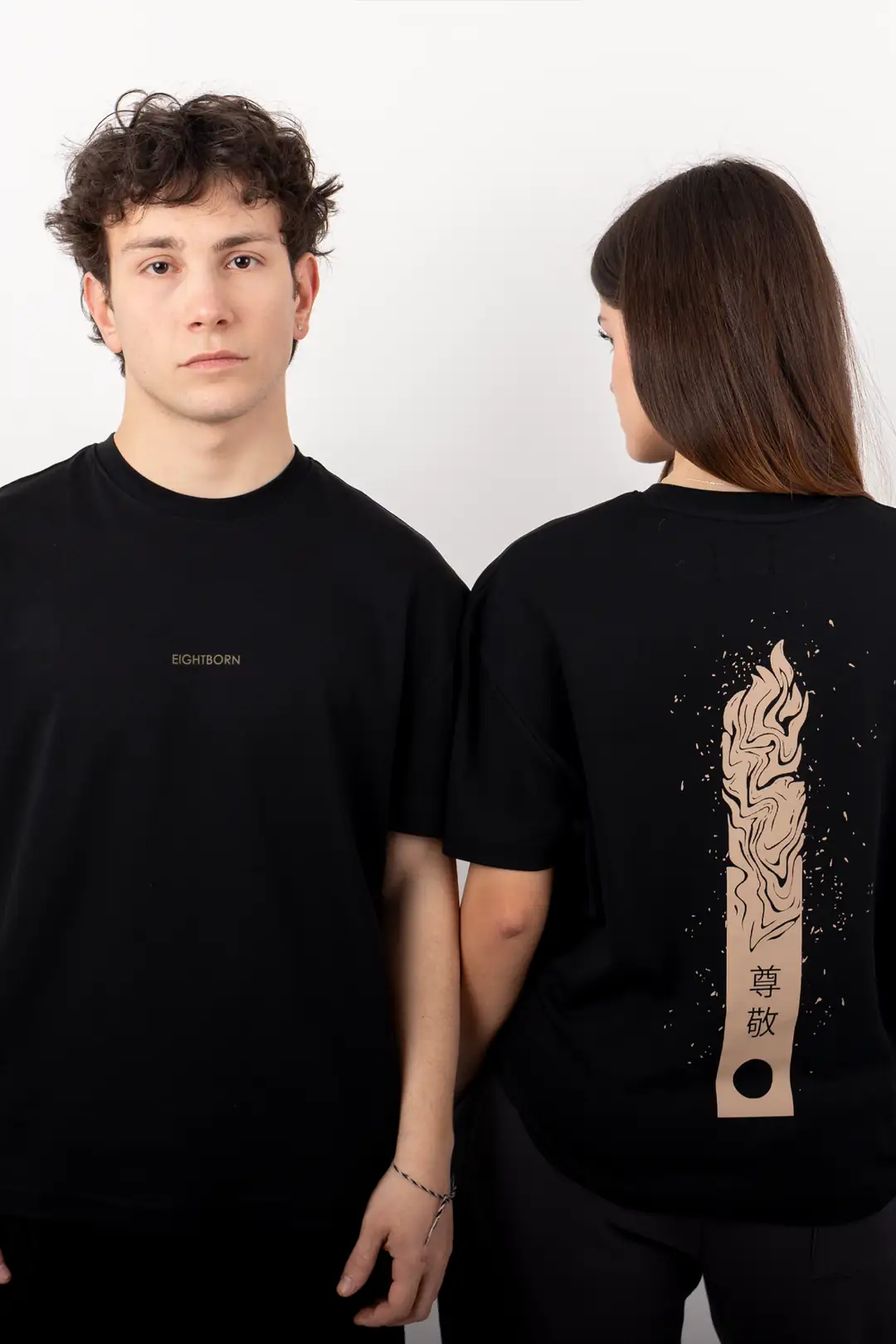 Respect Oversized T-shirt Black 01