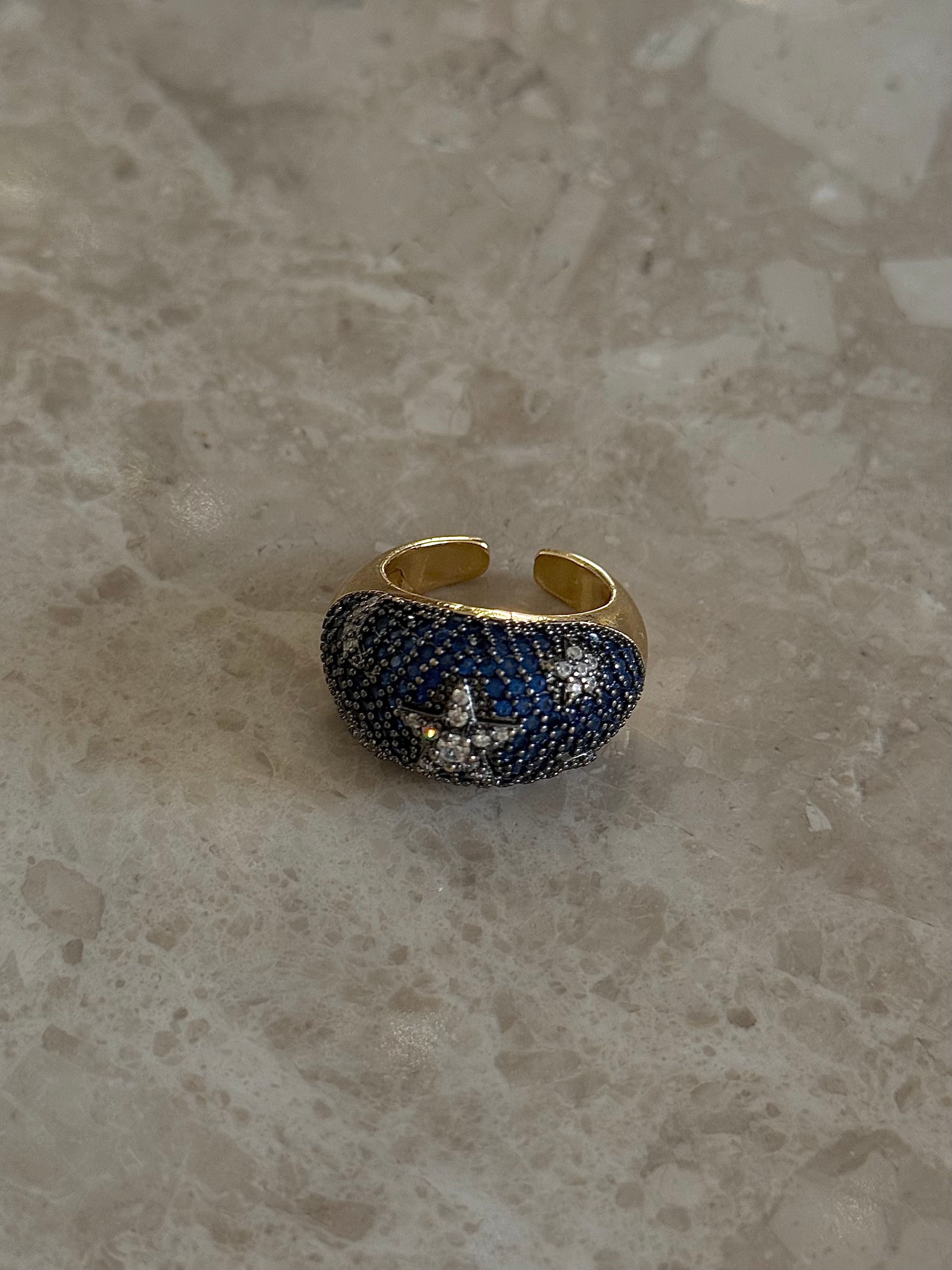 Vip Lacivert Kutup Yıldızı Detay Bileklik