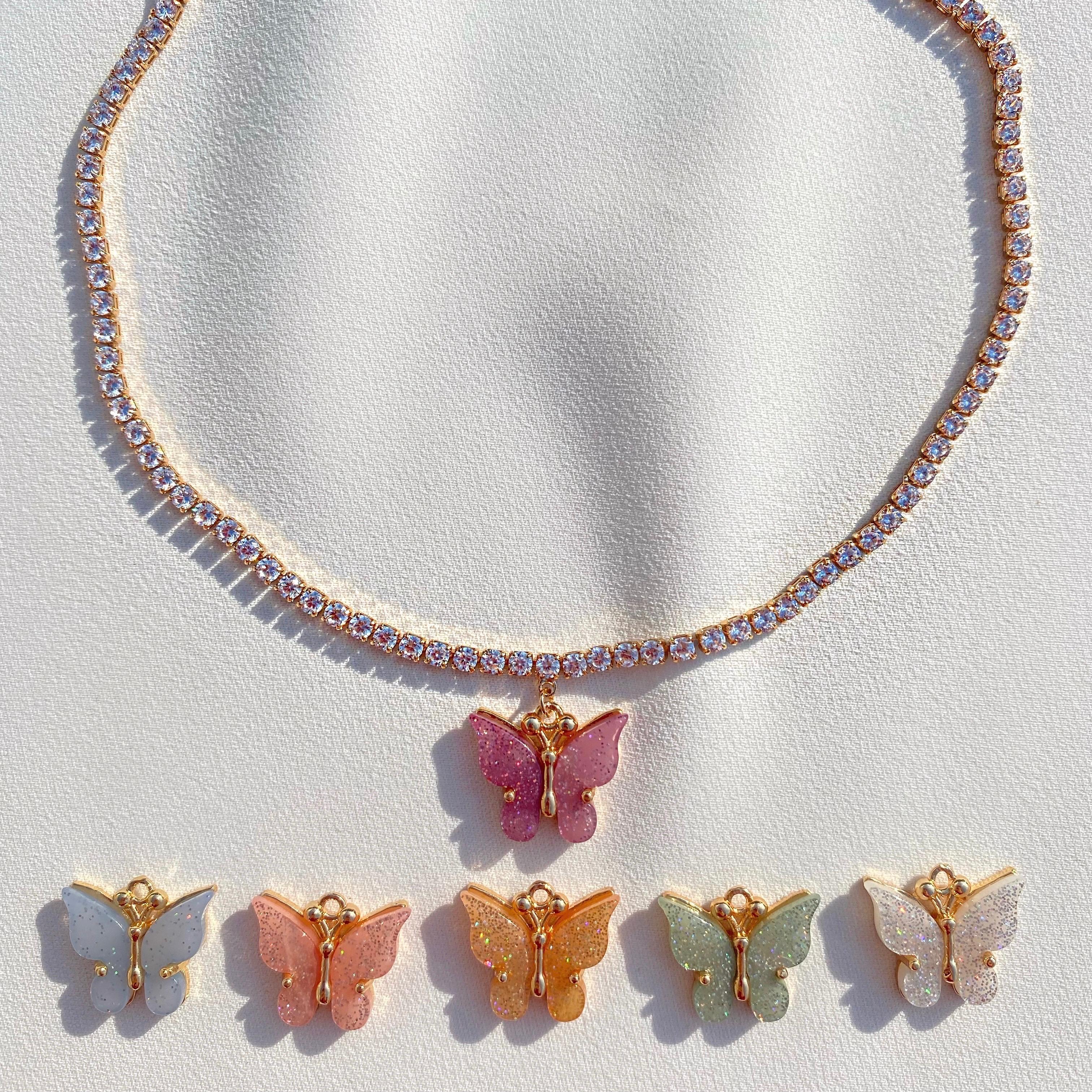 Kelebekli Su Yolu Choker