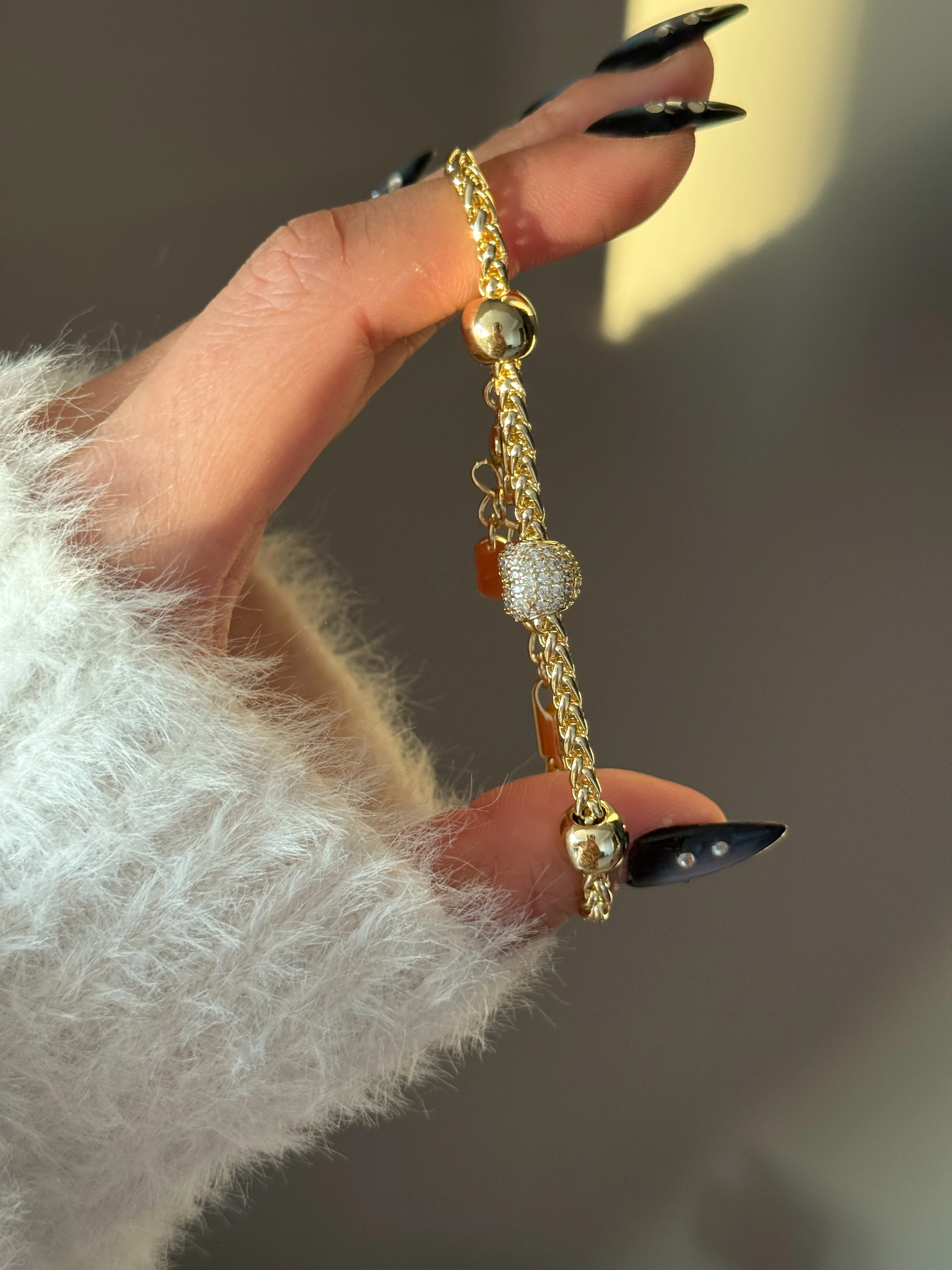 Xuping Kalp Detay Zincir Bileklik