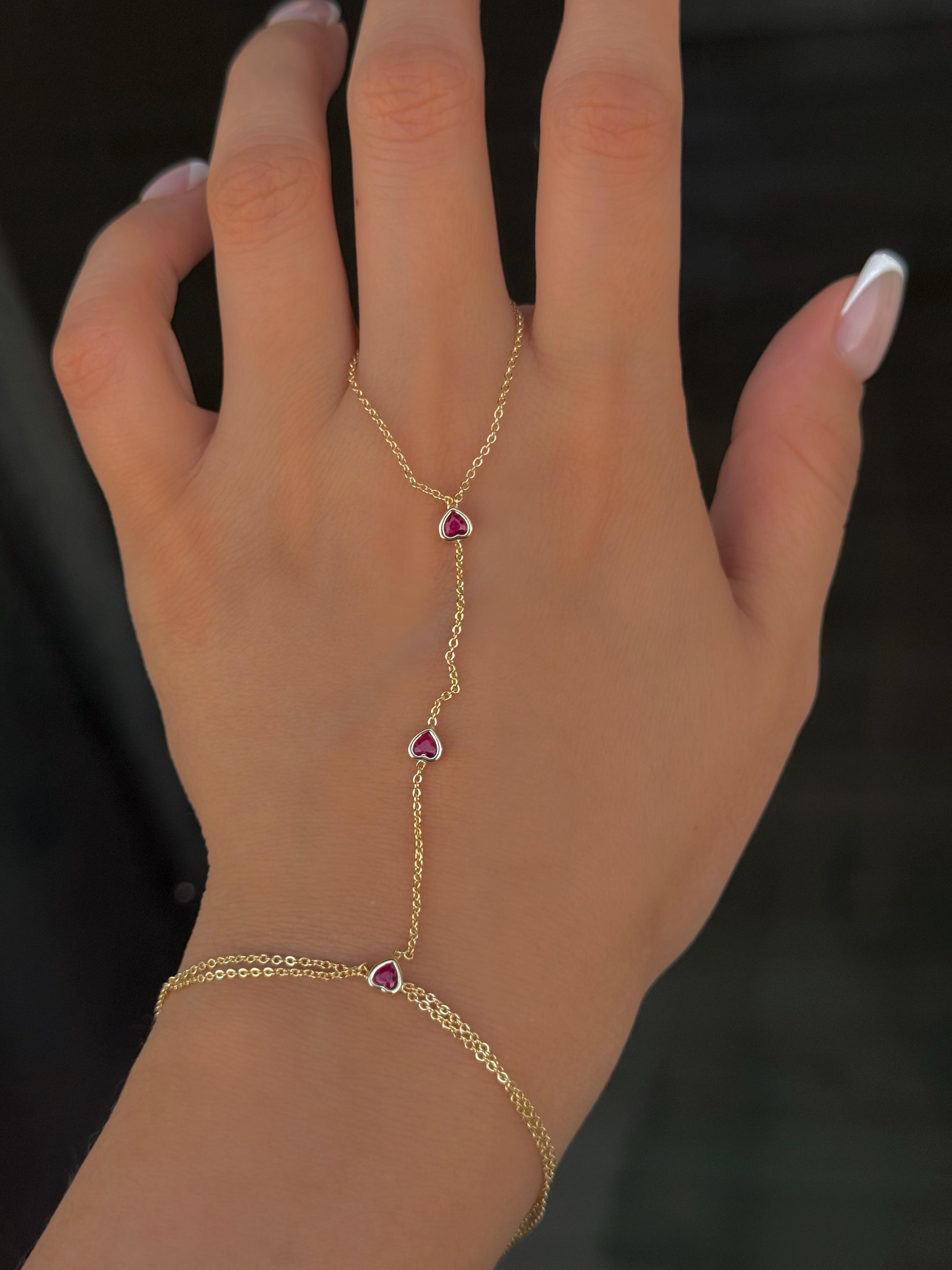 Çelik Koyu Pembe Kalpli Şahmeran