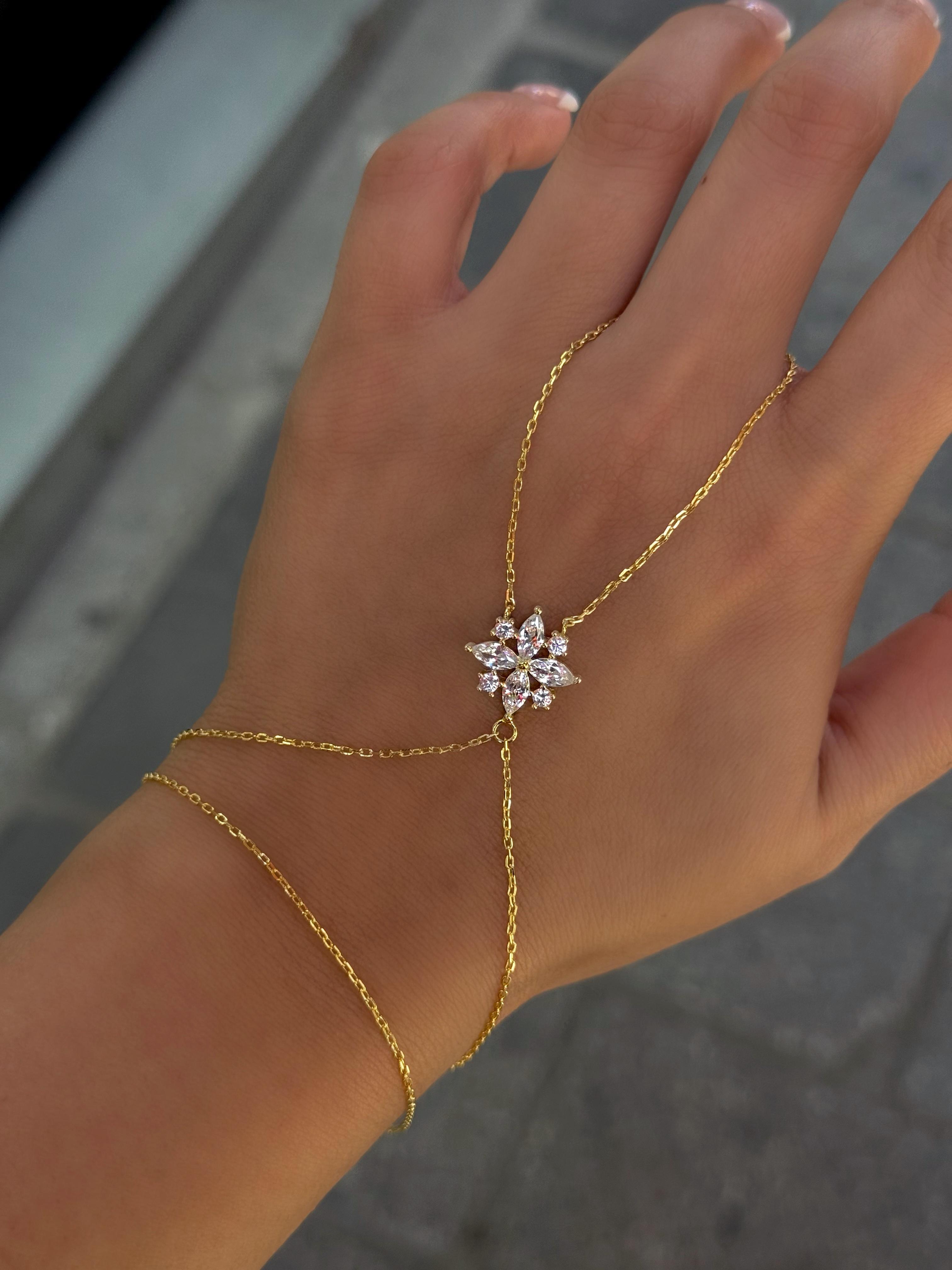 925 Ayar Gümüş Lotus Detay Şahmeran