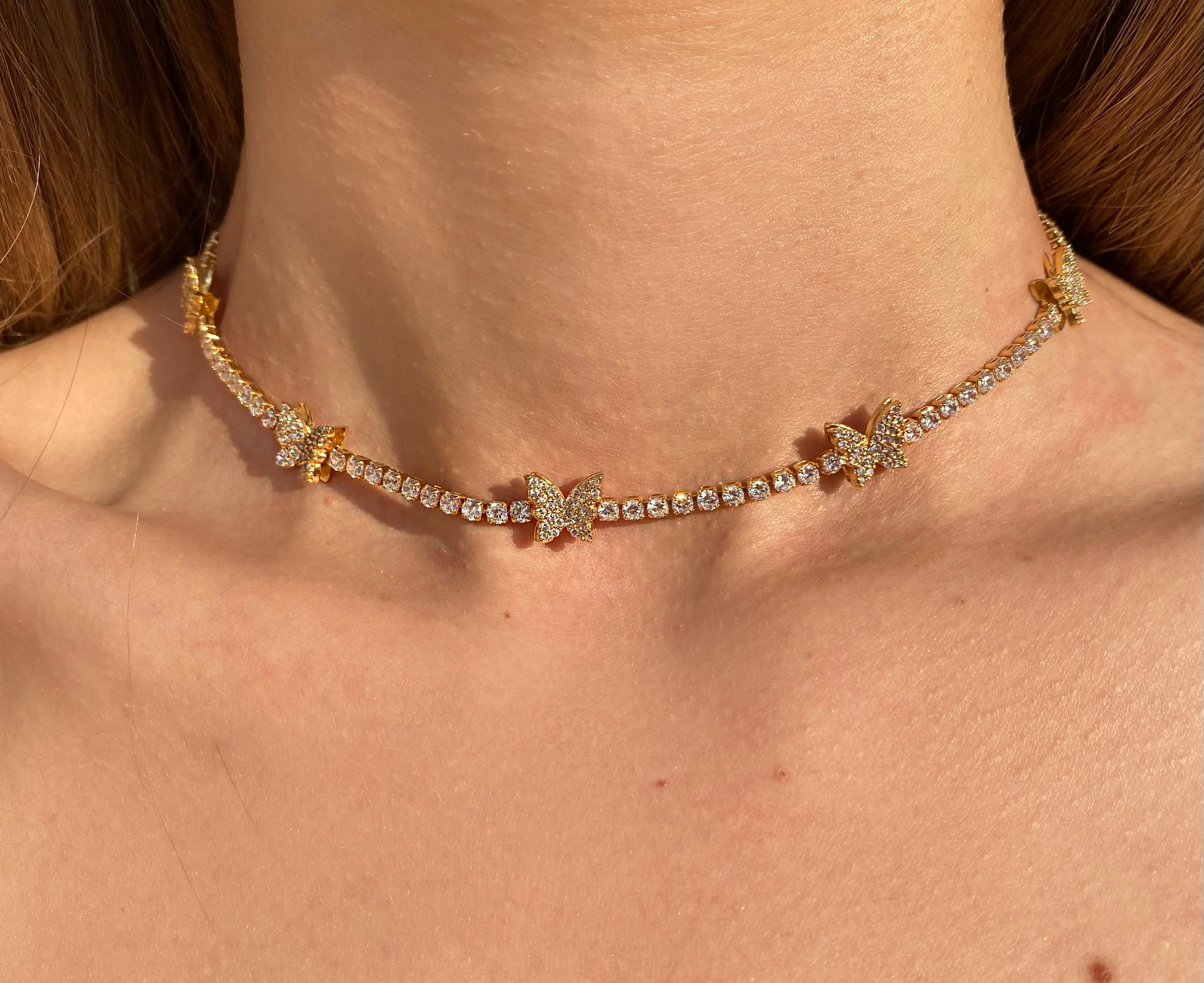 Kelebekli Suyolu Choker