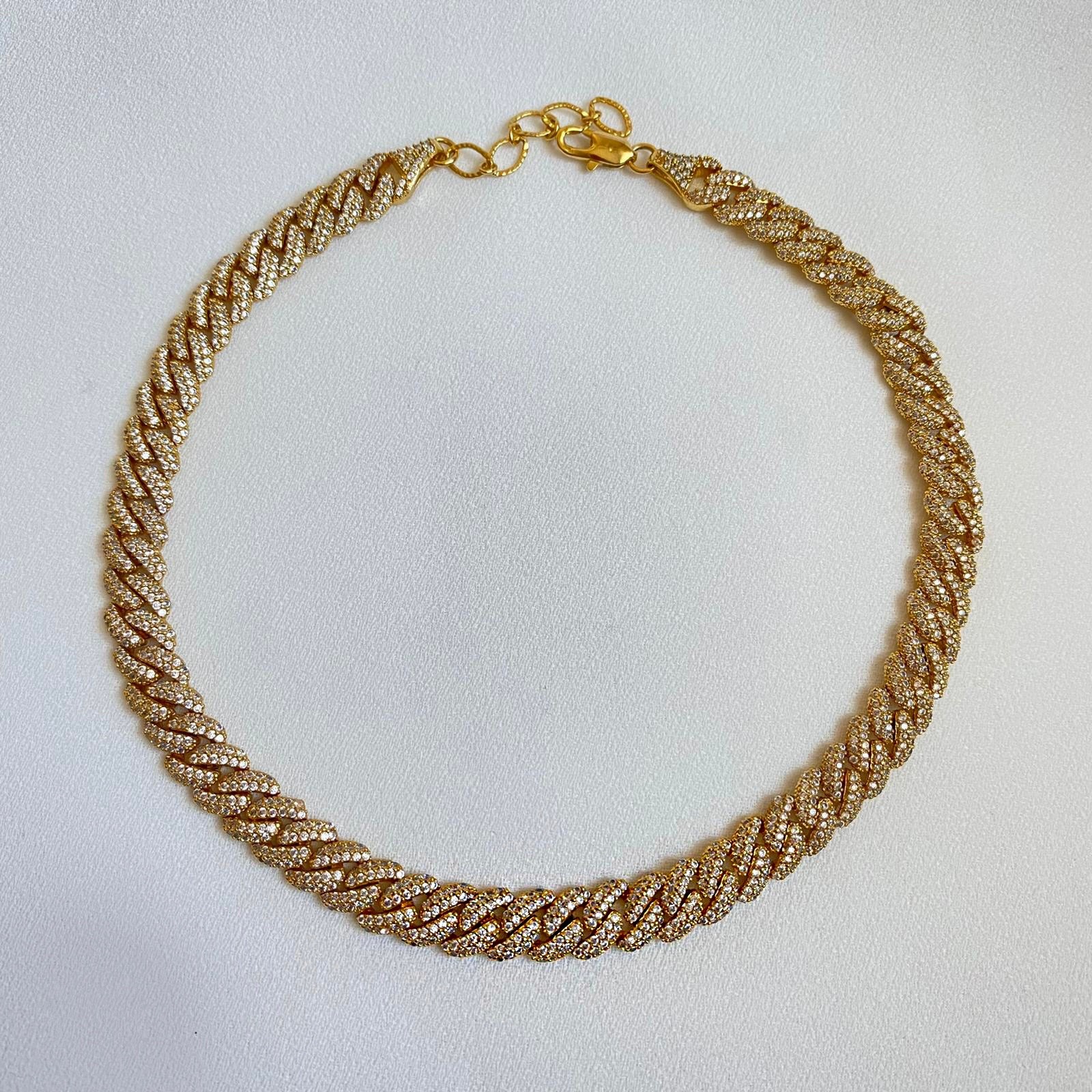 Kalın Taşlı Choker