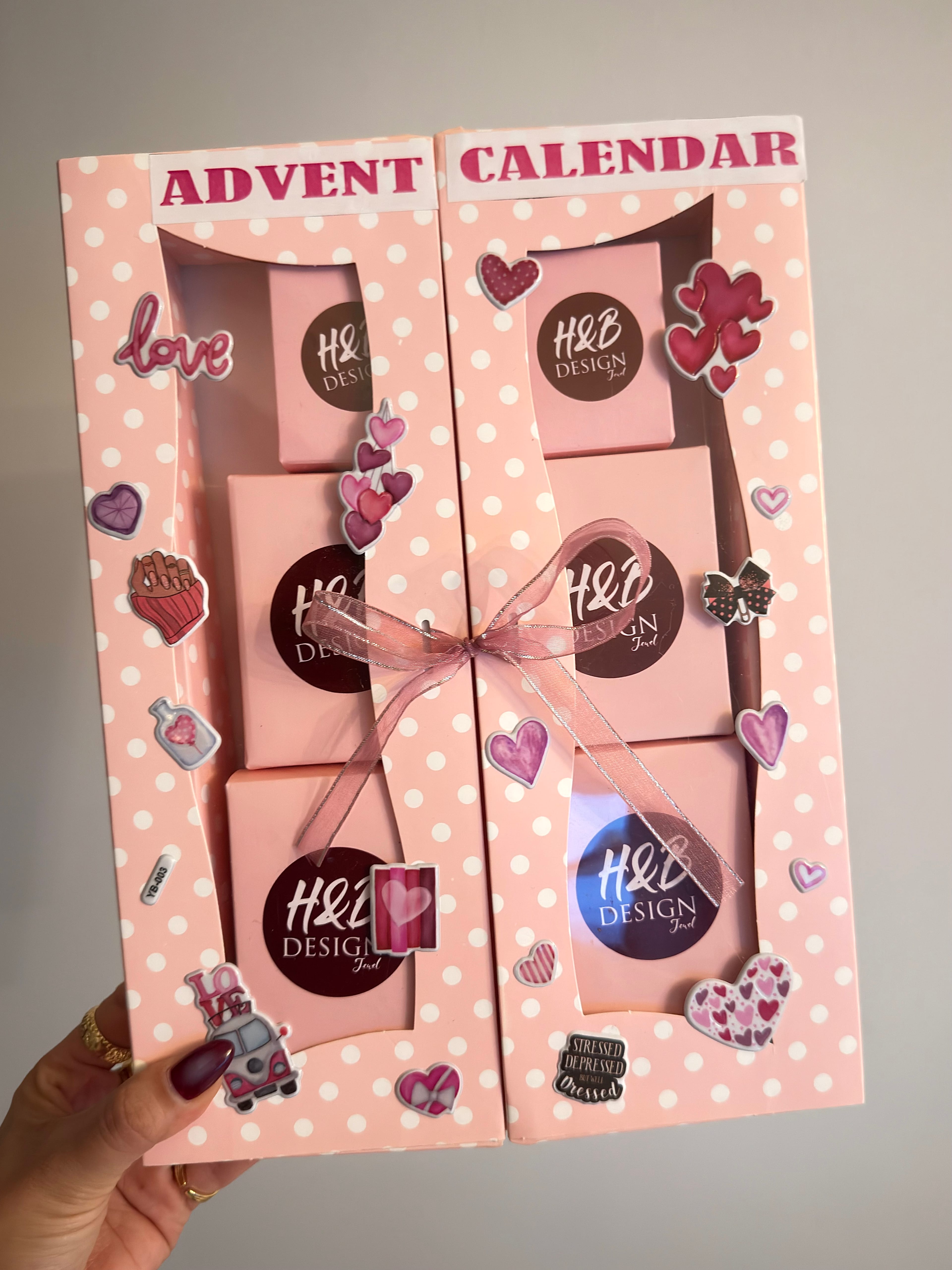 Mini Takı Advent Calendar 6 Süpriz Kutu 