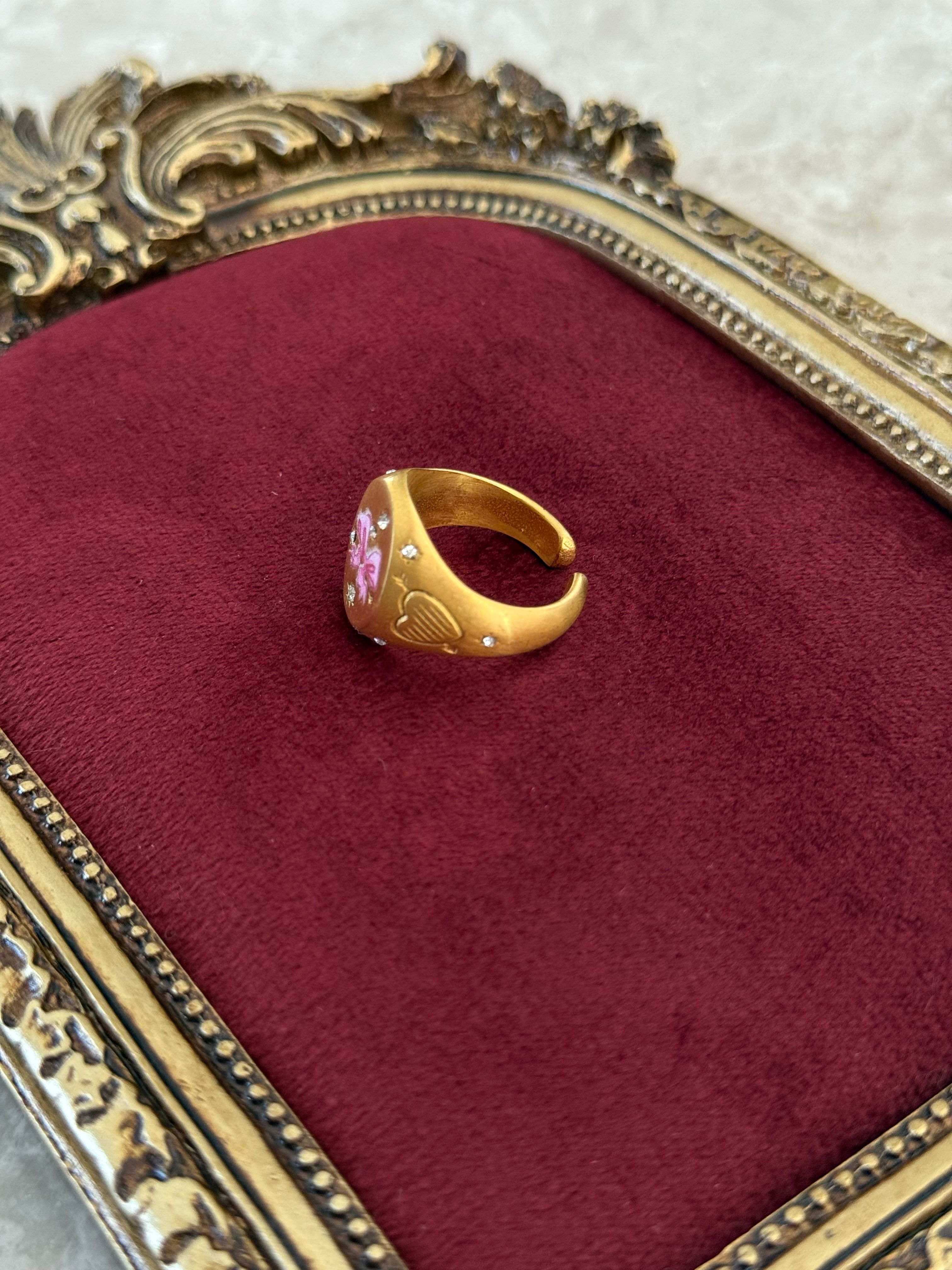 Vintage Gold Kurdele Yüzük