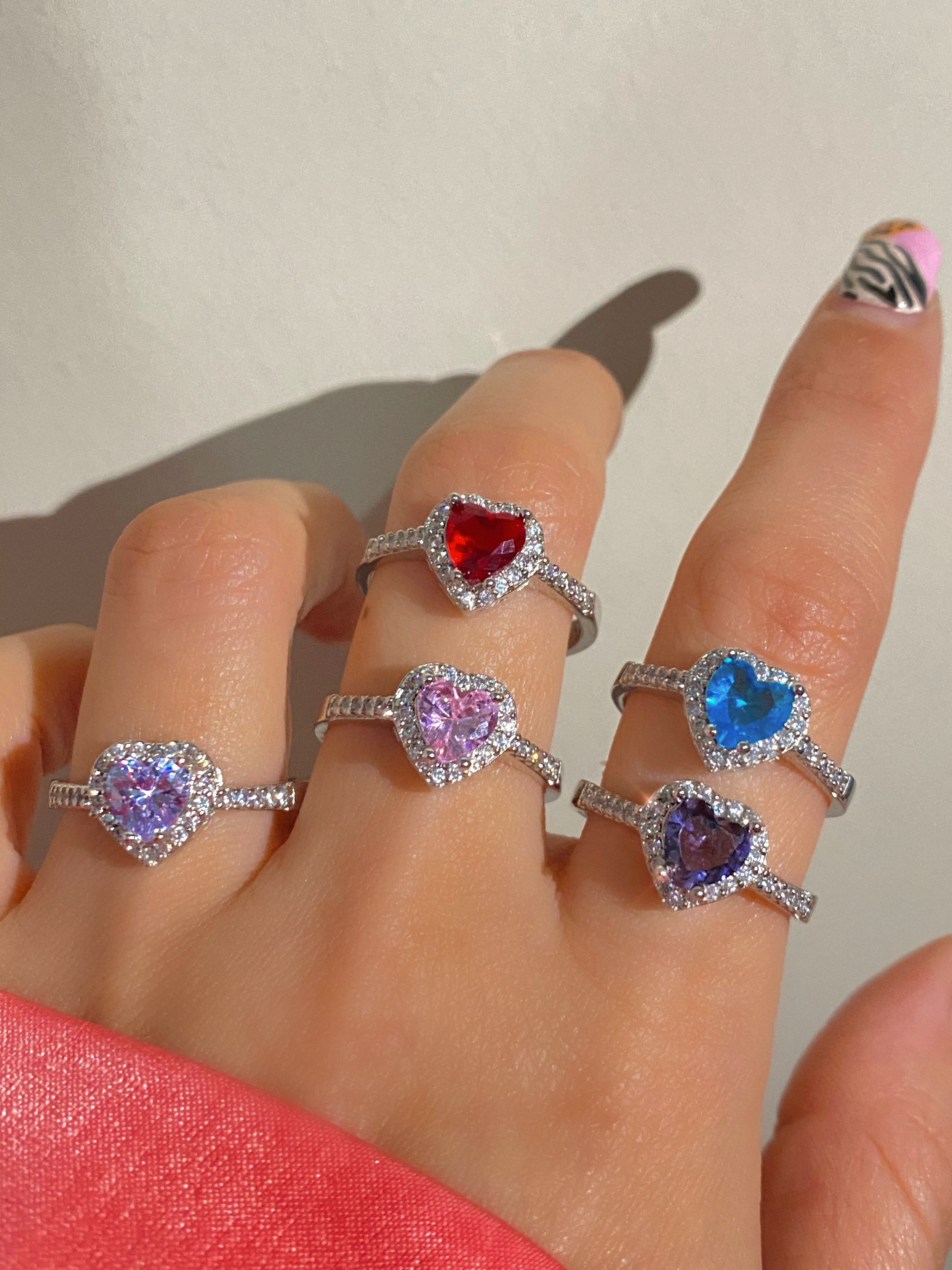 Swarovski Kalpli Yüzükler