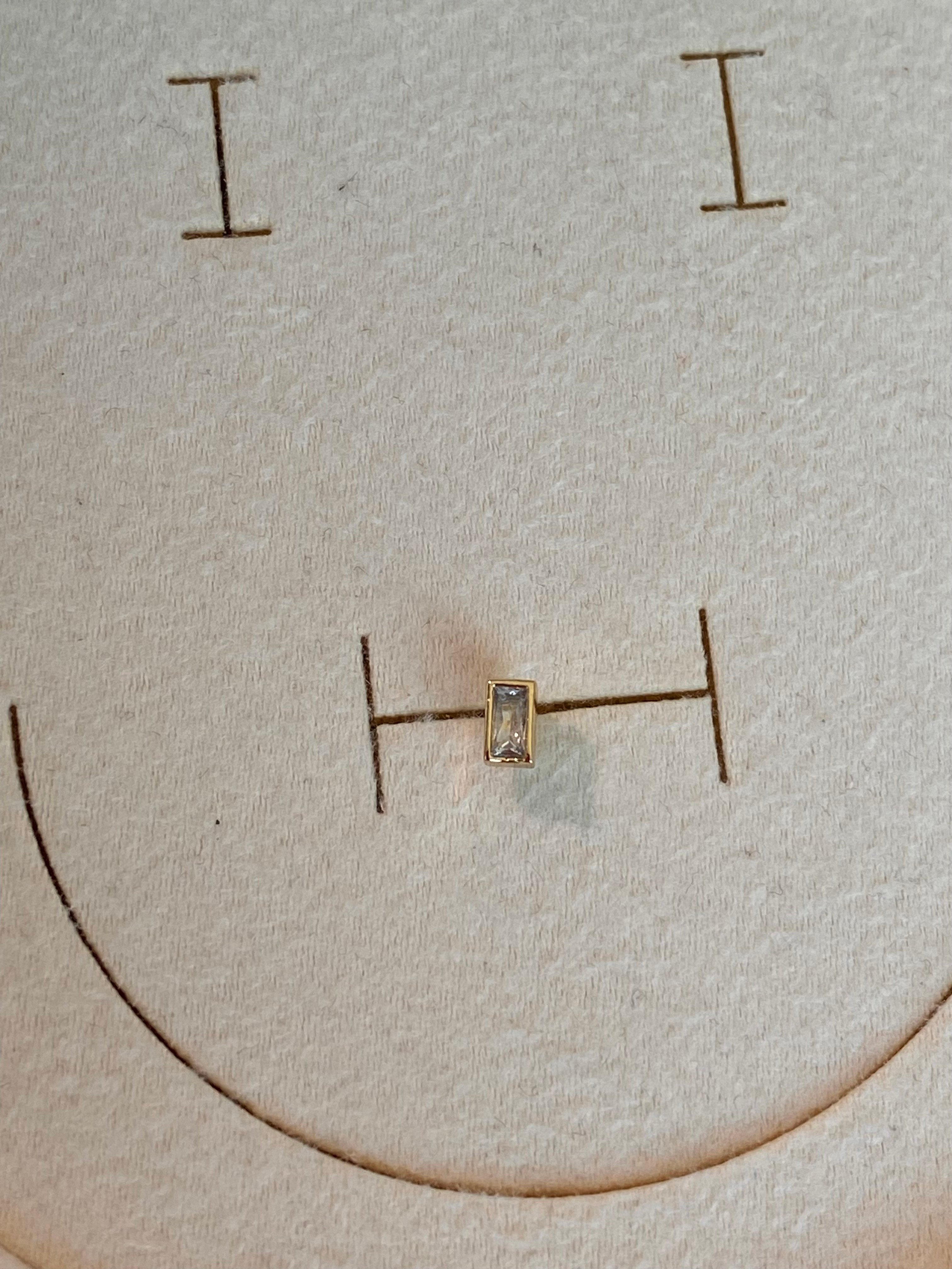 Cerrahi Çelik Gold Baget Piercing