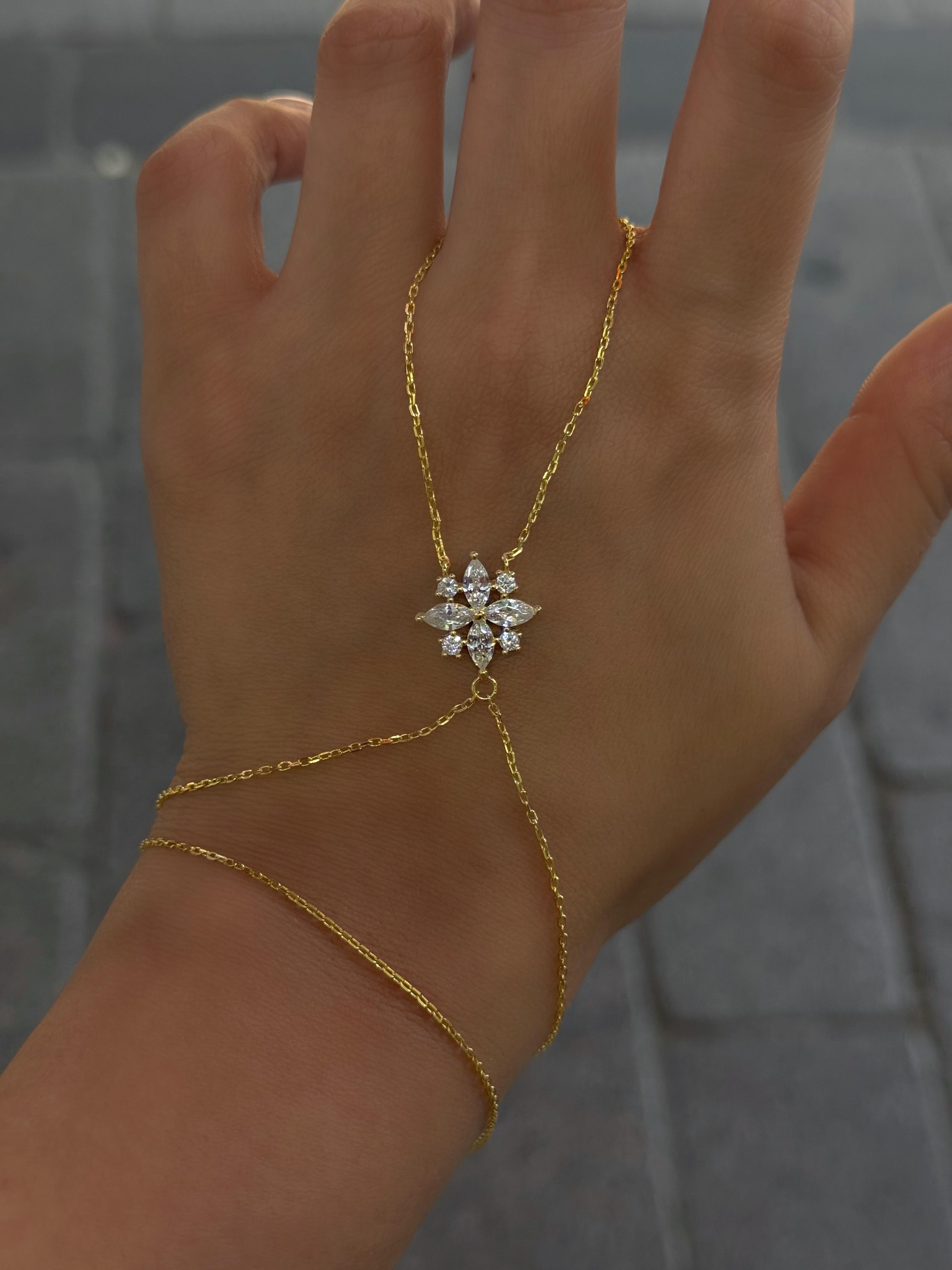 925 Ayar Gümüş Lotus Detay Şahmeran