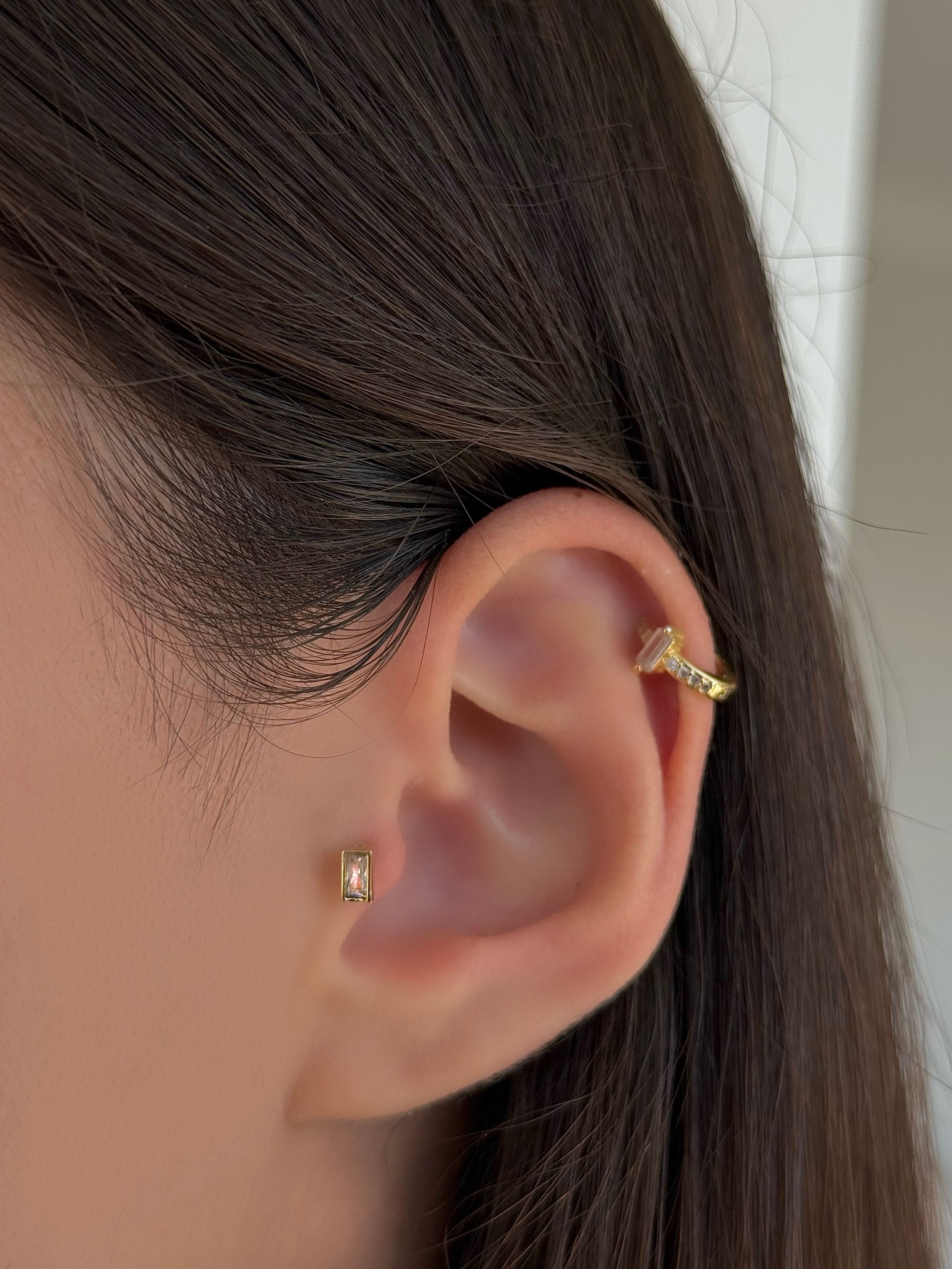 Cerrahi Çelik Gold Baget Piercing