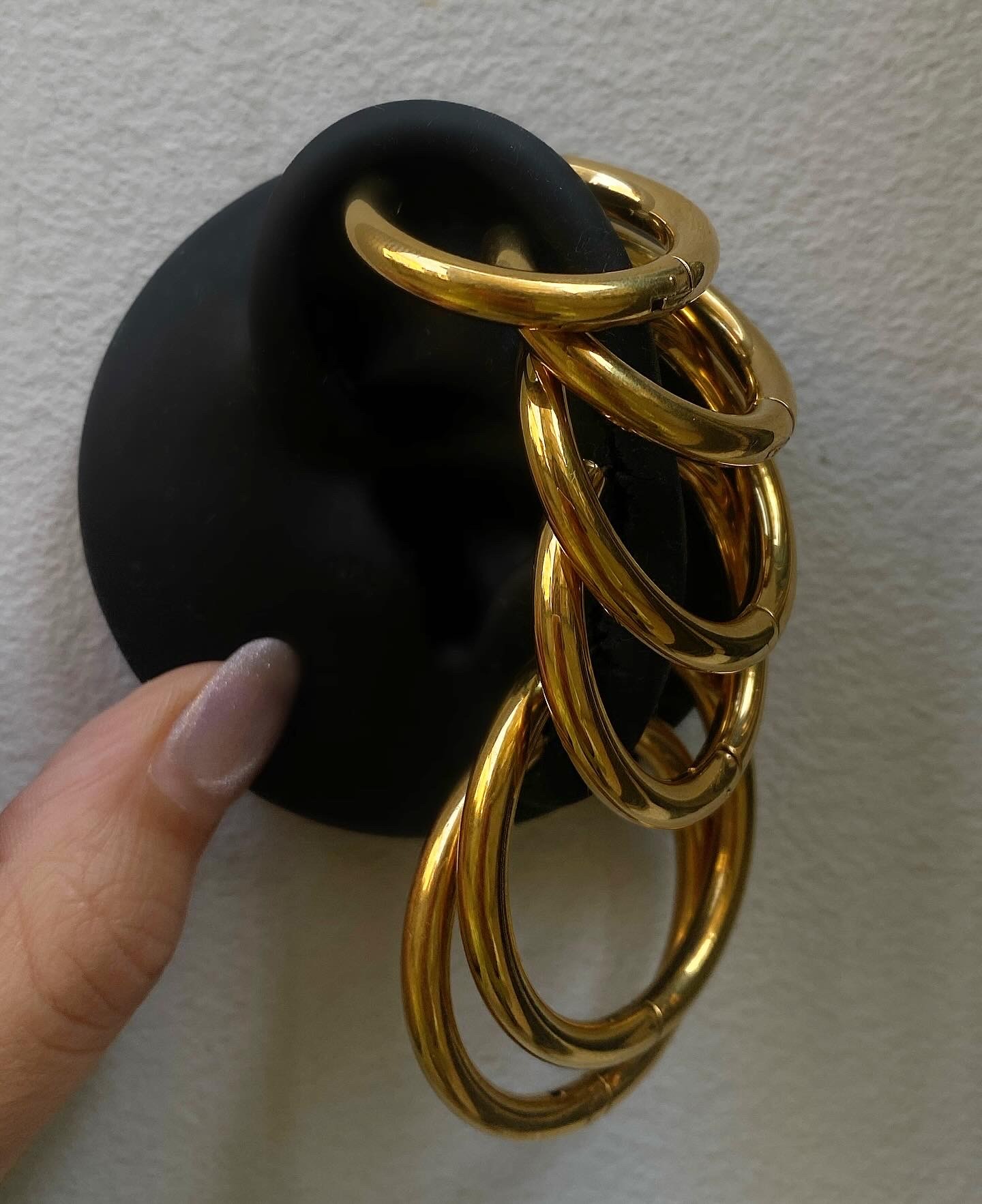 Çelik Gold 6 Lı Küpe Seti