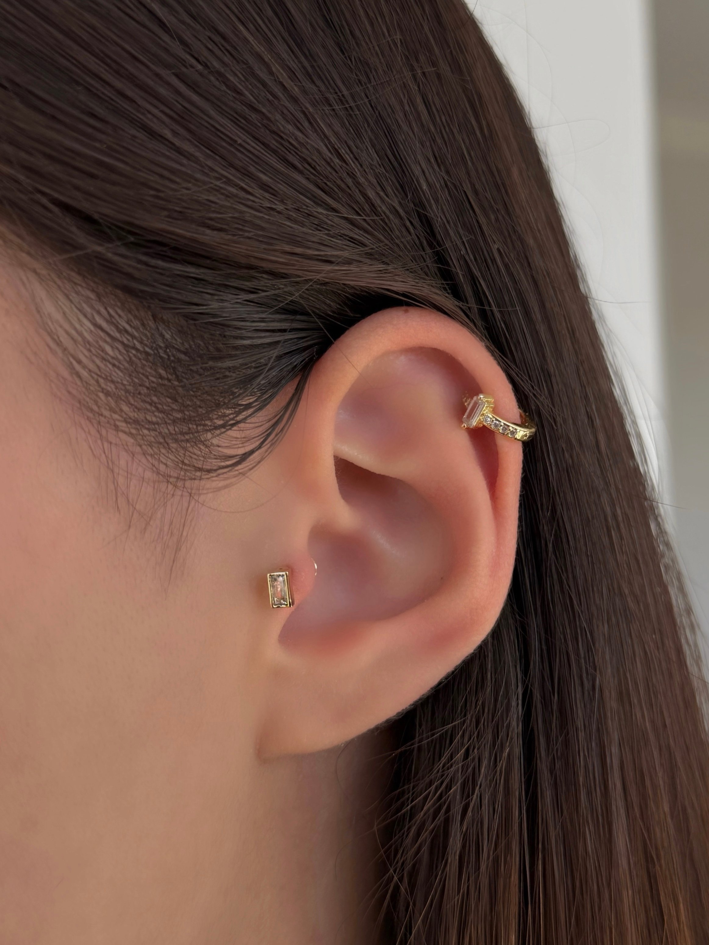 Cerrahi Çelik Gold Baget Piercing