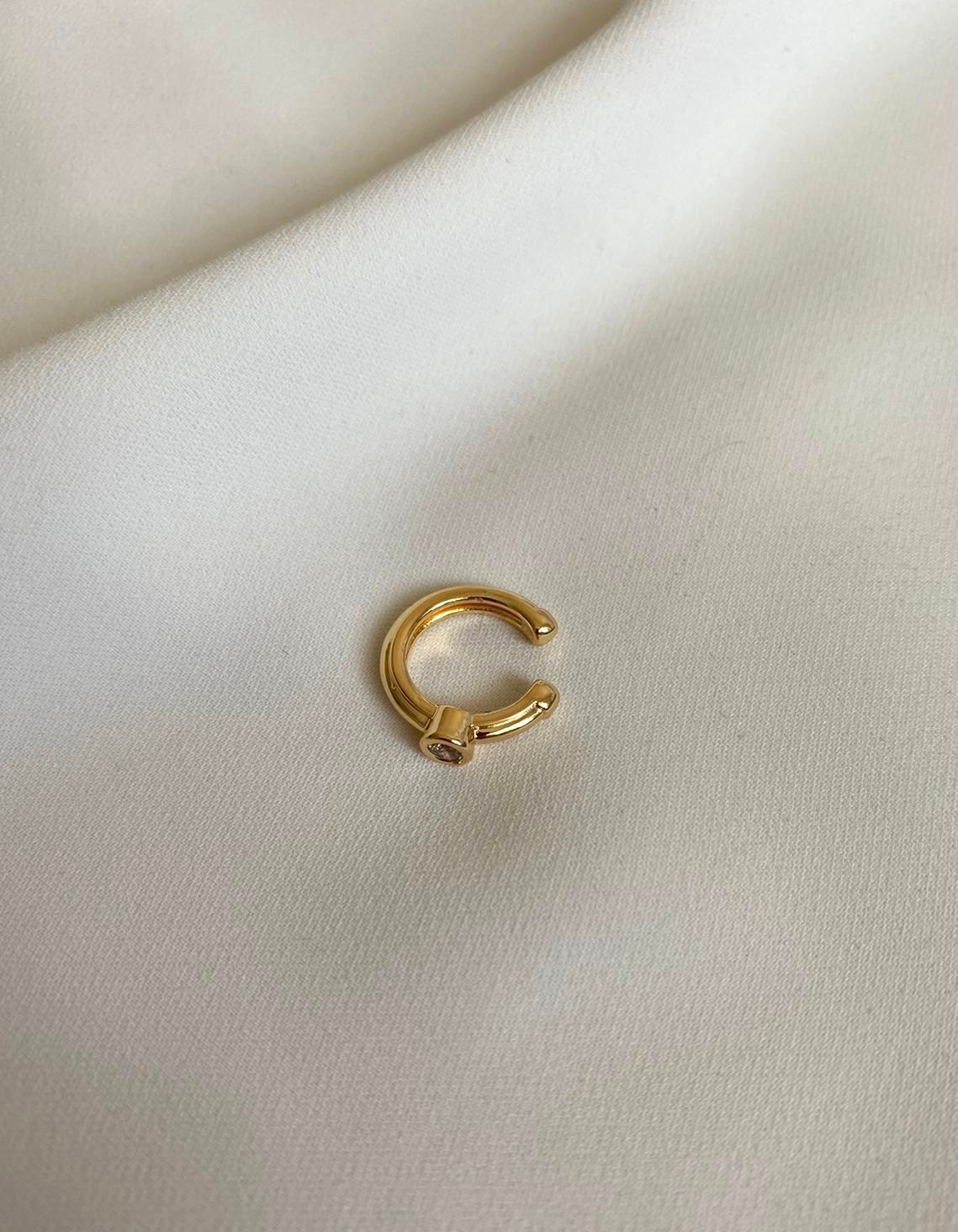 Tek Taşlı Cuff