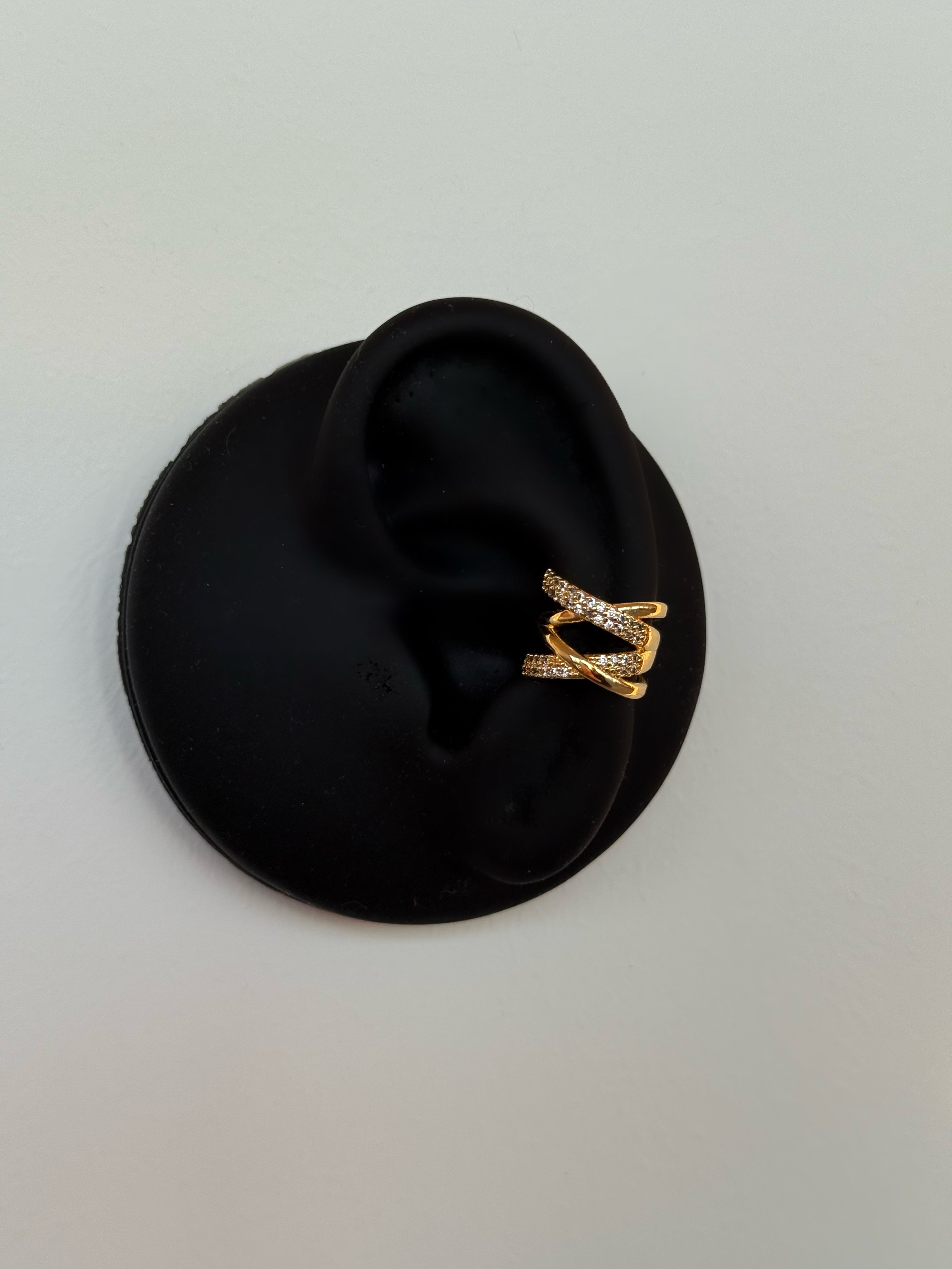Çelik Cross Earcuff